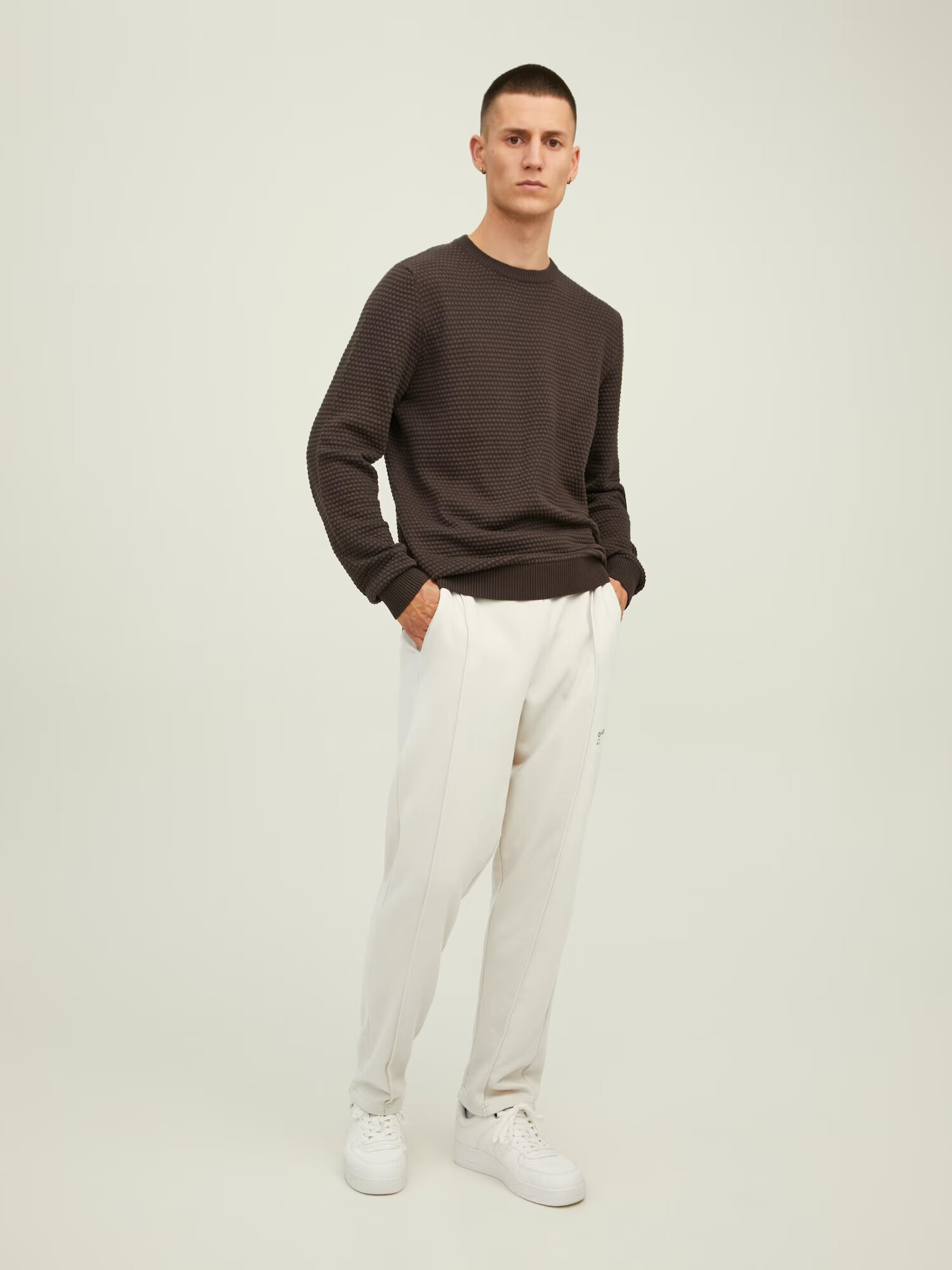 JACK & JONES Pantaloni 'Kane' gri deschis - Pled.ro