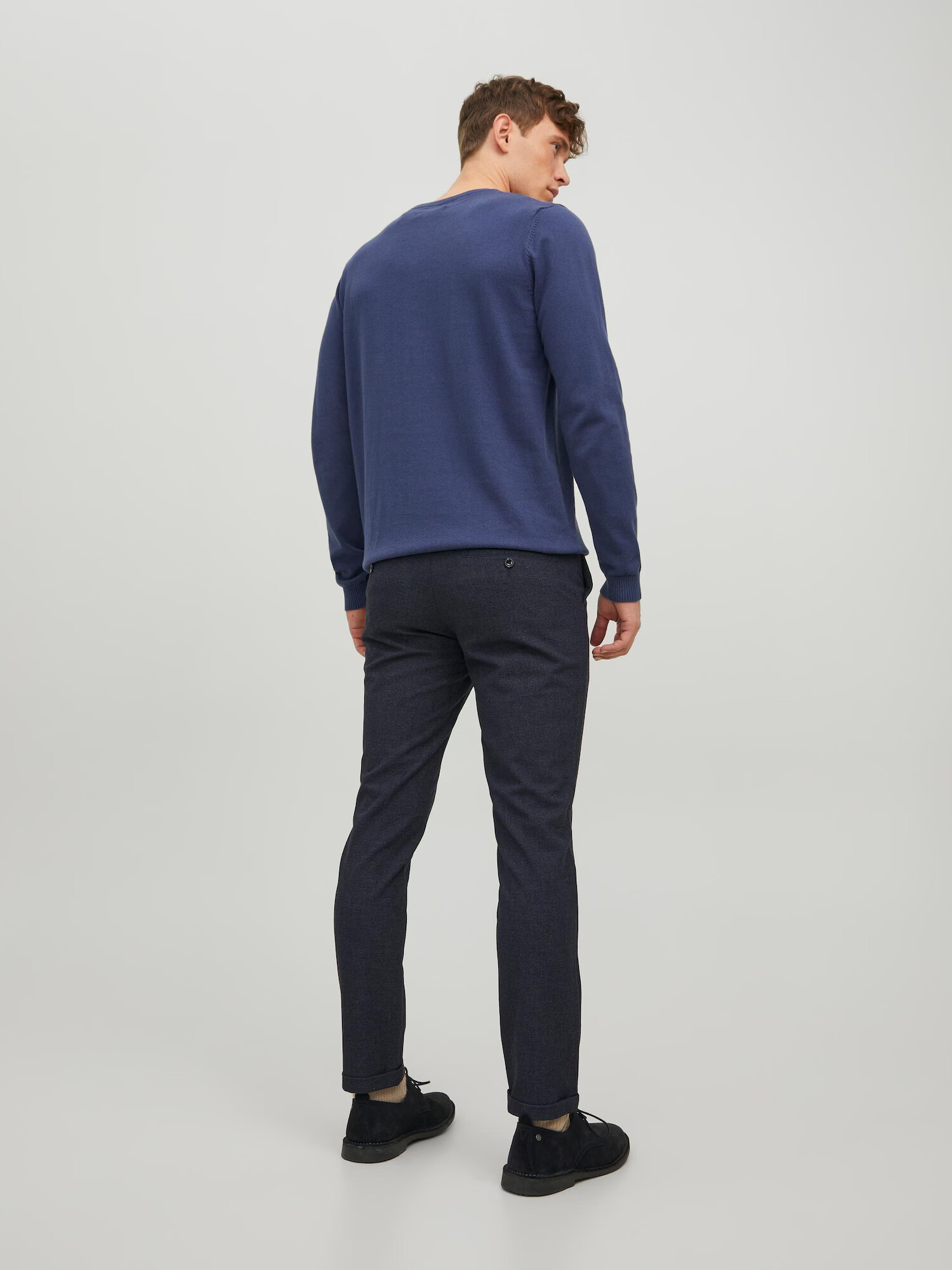 JACK & JONES Pantaloni eleganți 'MARCO CONNOR' bleumarin - Pled.ro