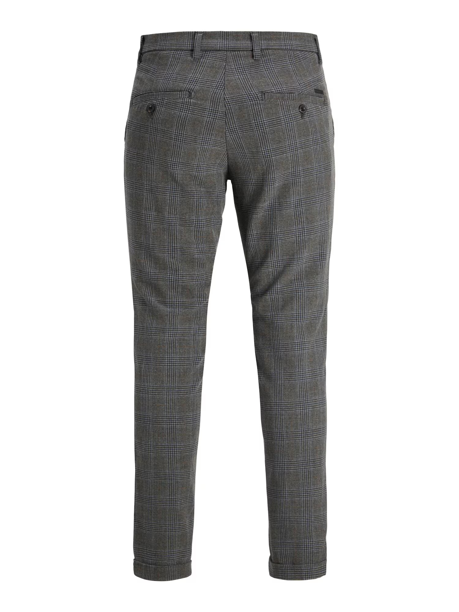 JACK & JONES Pantaloni eleganți 'MARCO CONNOR' maro / gri deschis / gri închis - Pled.ro