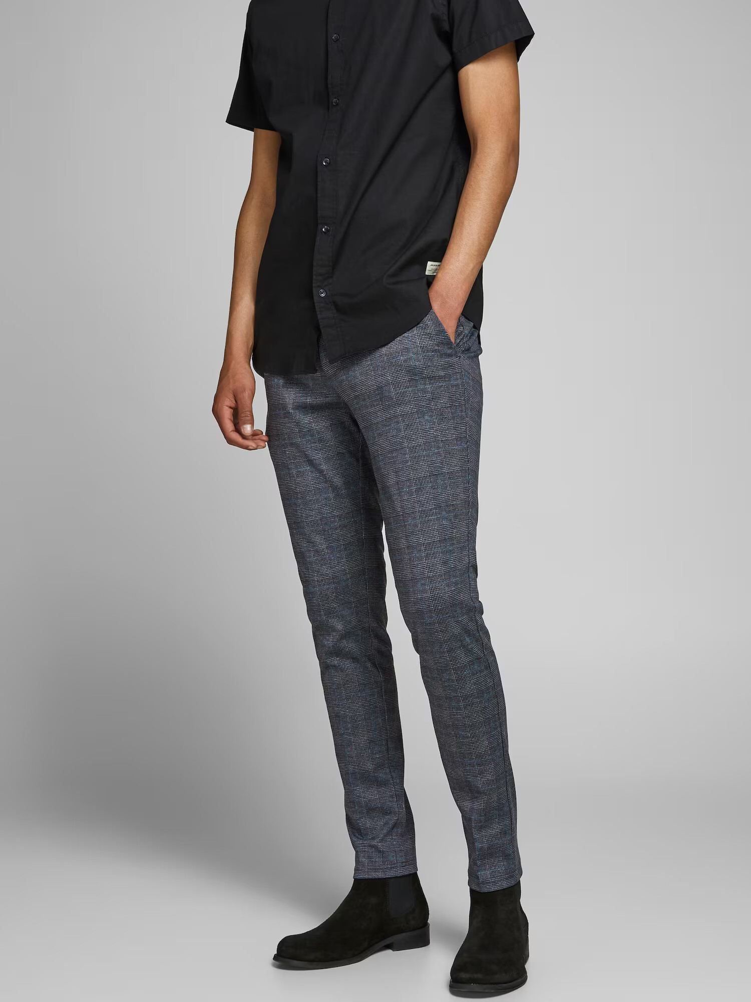 JACK & JONES Pantaloni 'Marco Phil' gri - Pled.ro