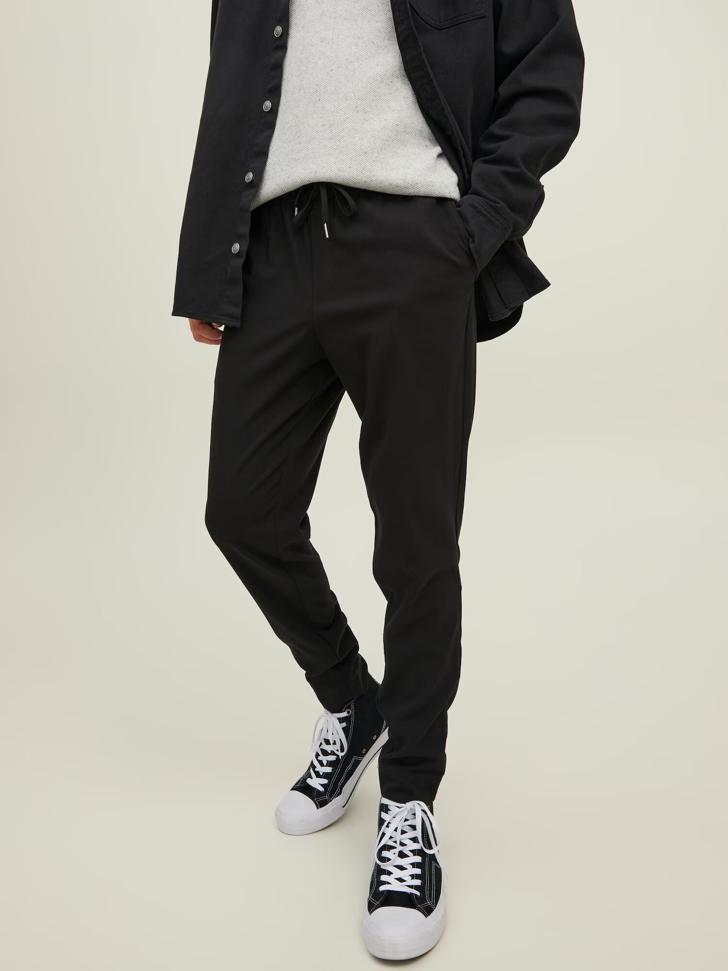 JACK & JONES Pantaloni 'STACE MARLO' negru - Pled.ro