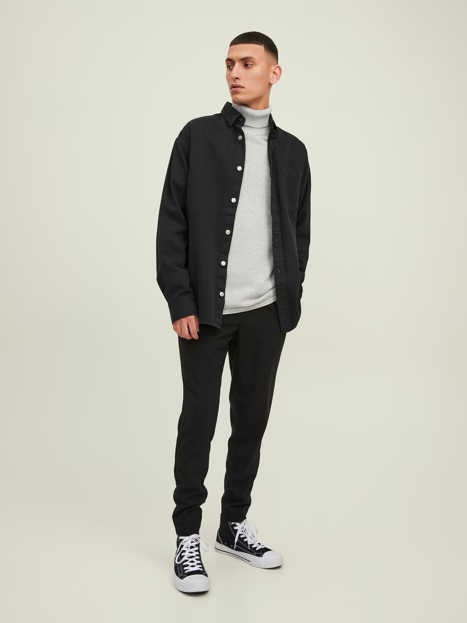 JACK & JONES Pantaloni 'STACE MARLO' negru - Pled.ro