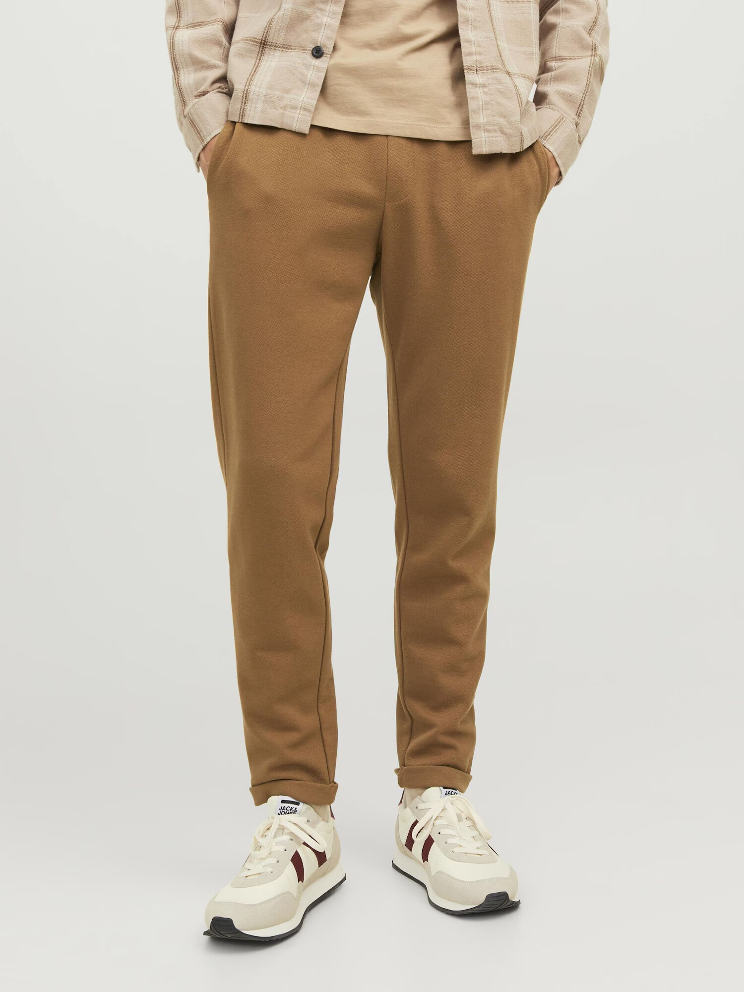 JACK & JONES Pantaloni 'STACE' maro - Pled.ro