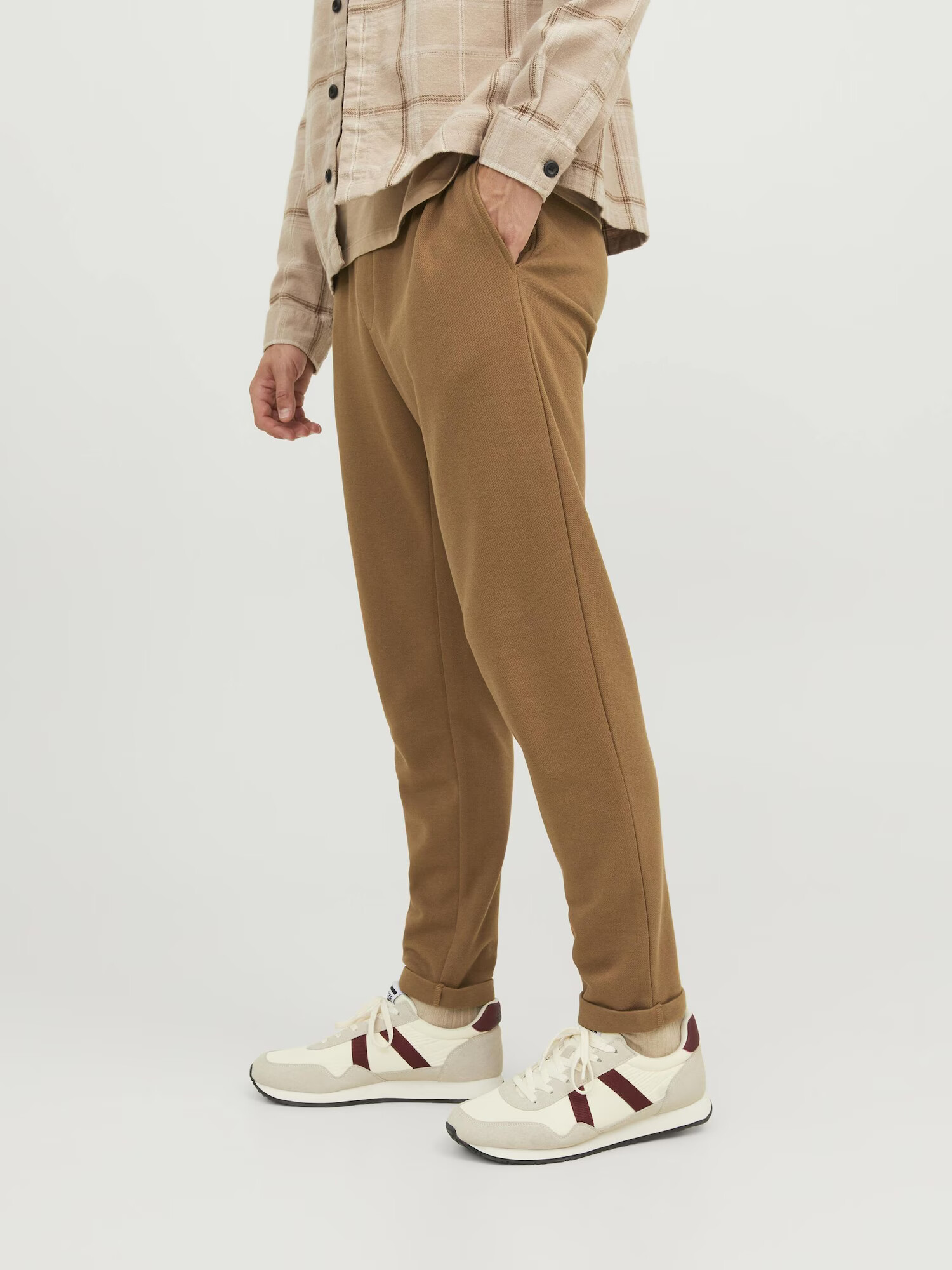 JACK & JONES Pantaloni 'STACE' maro - Pled.ro