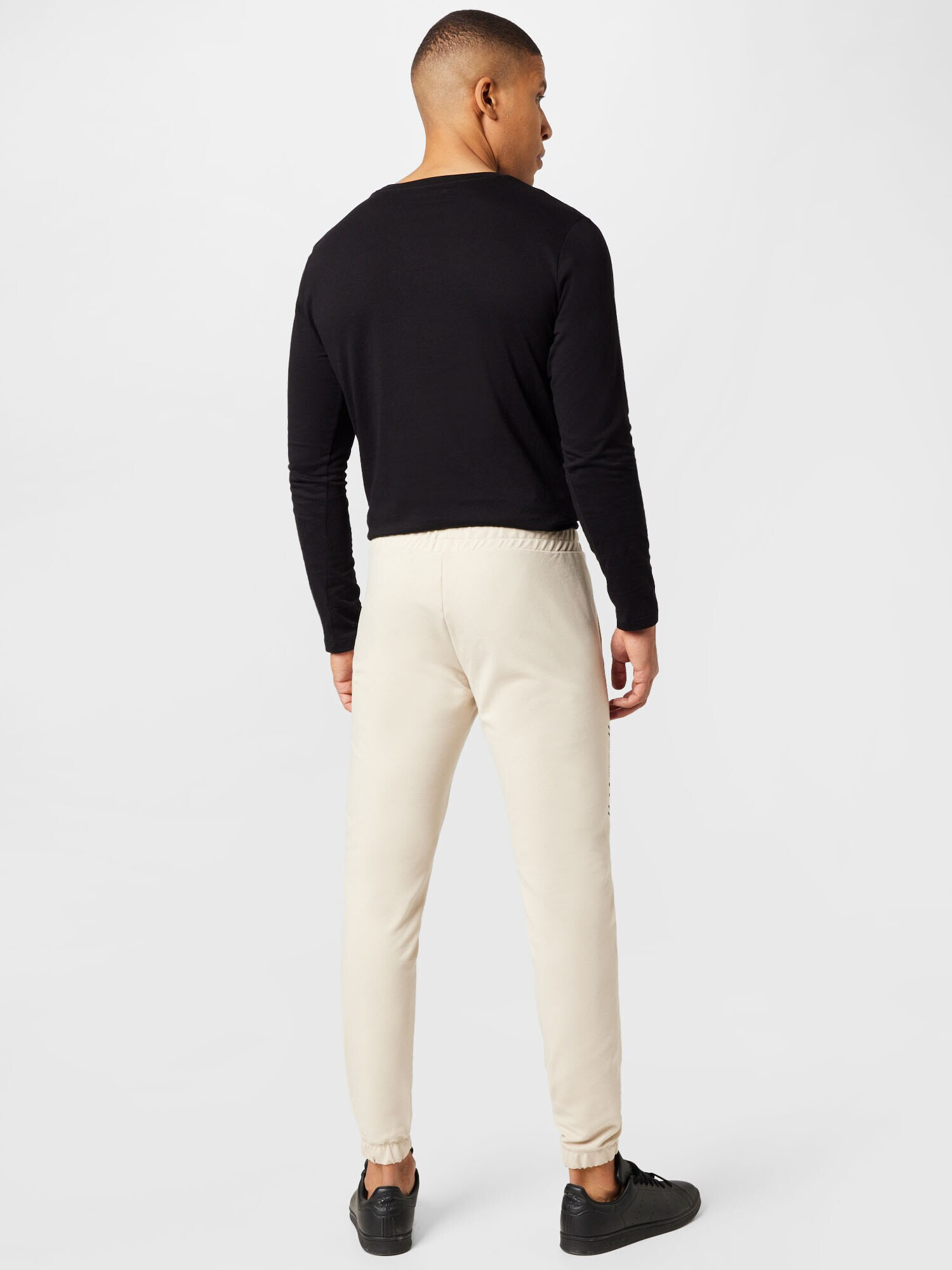 JACK & JONES Pantaloni 'WILL' crem / gri deschis / negru - Pled.ro