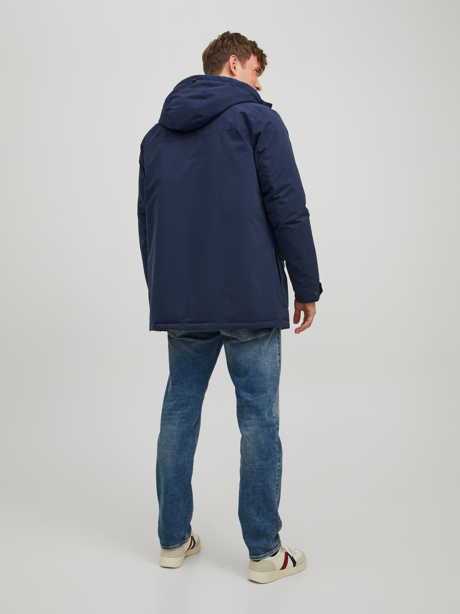 JACK & JONES Parka de iarnă bleumarin - Pled.ro