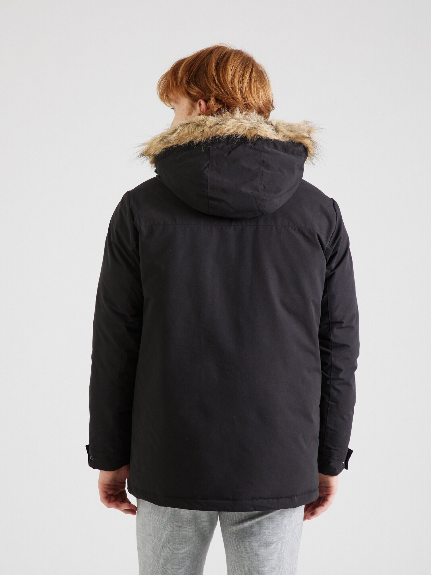 JACK & JONES Parka de iarnă 'Champ' negru - Pled.ro