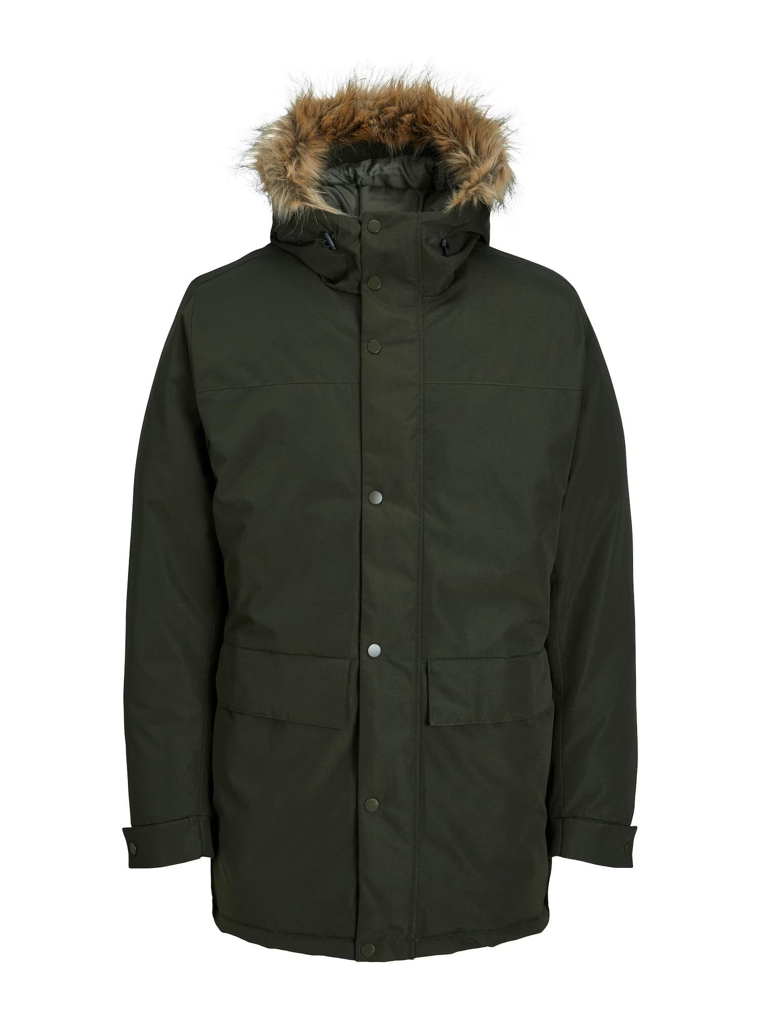 JACK & JONES Parka de iarnă 'Champ' verde închis - Pled.ro