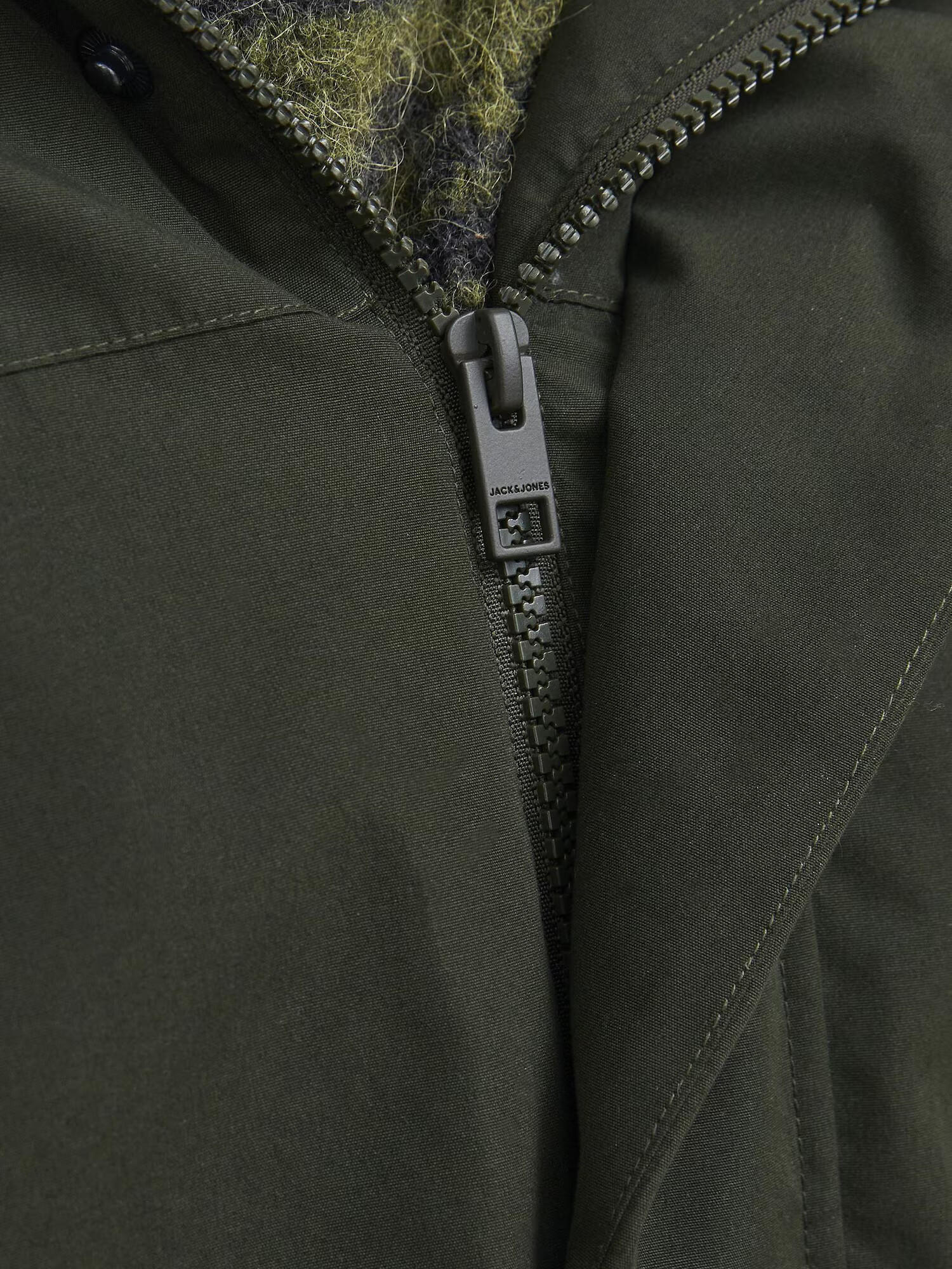 JACK & JONES Parka de iarnă 'Champ' verde închis - Pled.ro