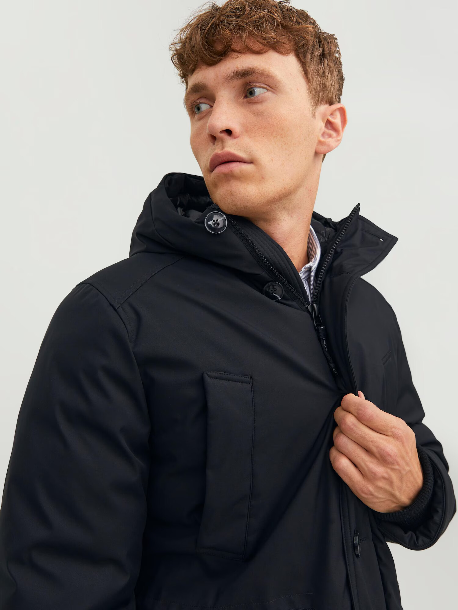 JACK & JONES Parka de iarnă 'Clement' negru - Pled.ro