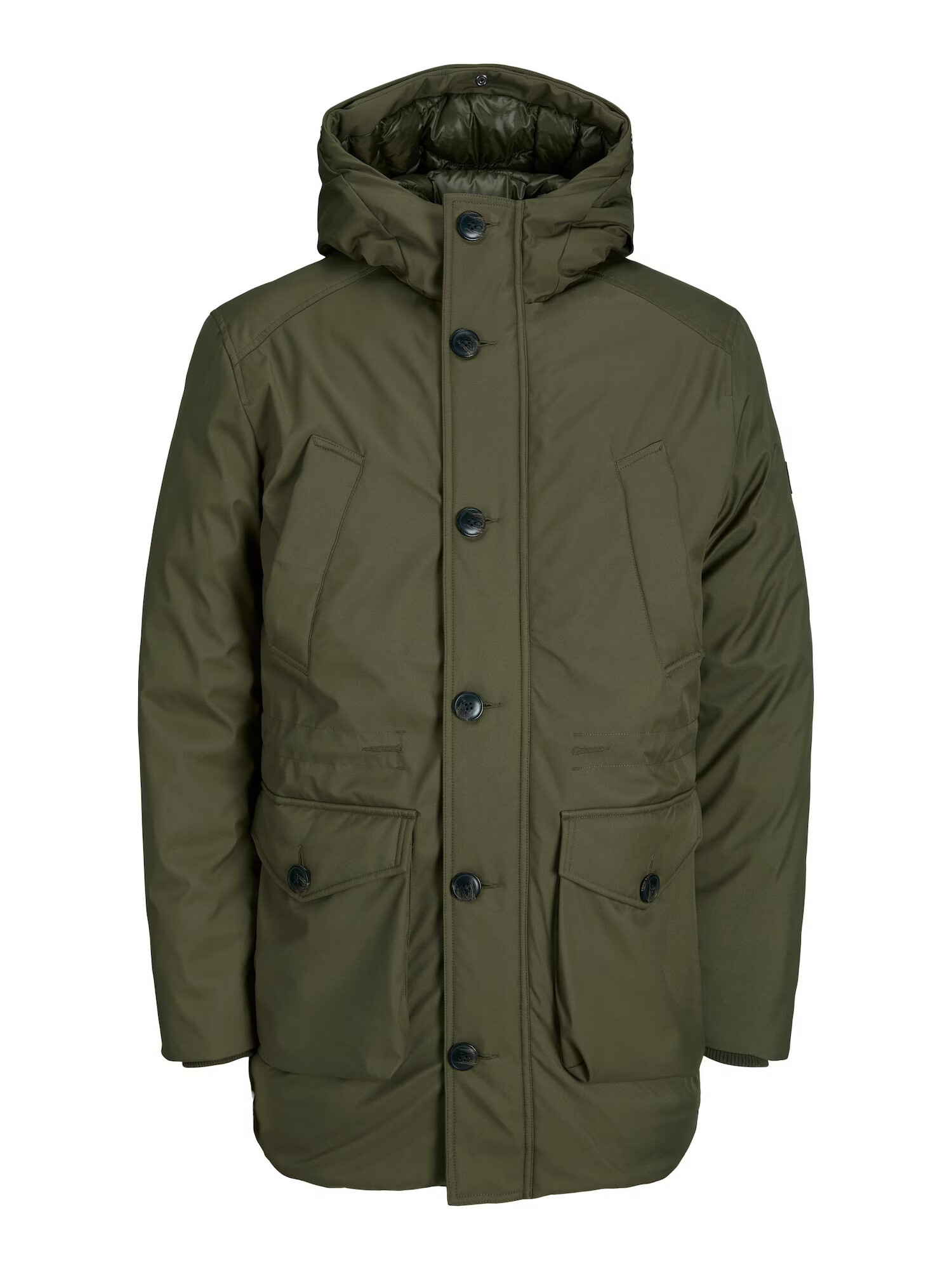 JACK & JONES Parka de iarnă 'CLEMENT' verde închis - Pled.ro