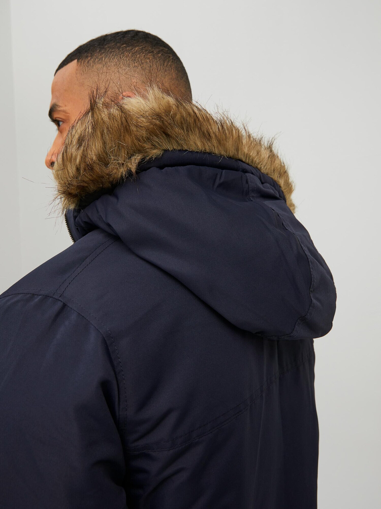 JACK & JONES Parka de iarnă 'Craft' bleumarin - Pled.ro