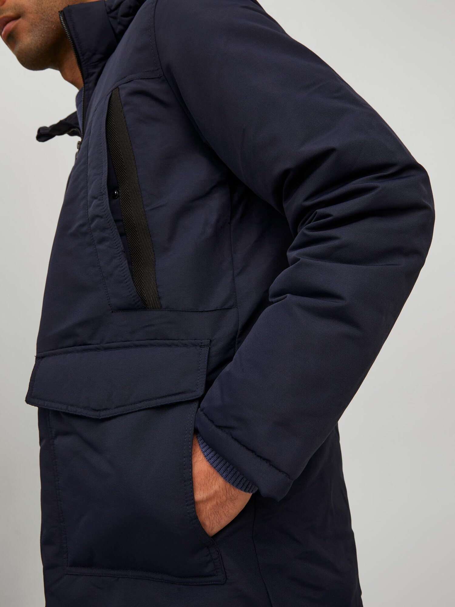 JACK & JONES Parka de iarnă 'Craft' bleumarin - Pled.ro