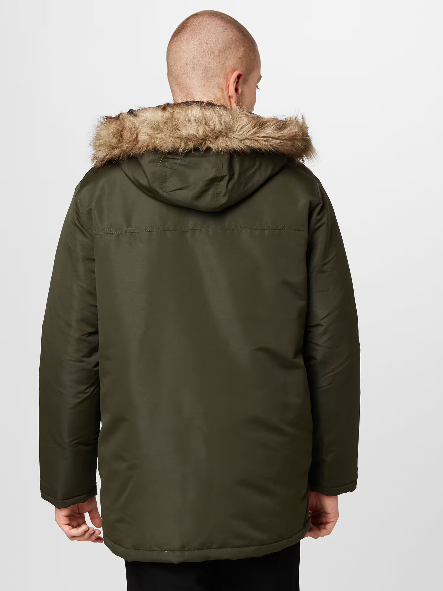 JACK & JONES Parka de iarnă 'CRAFT' verde închis - Pled.ro