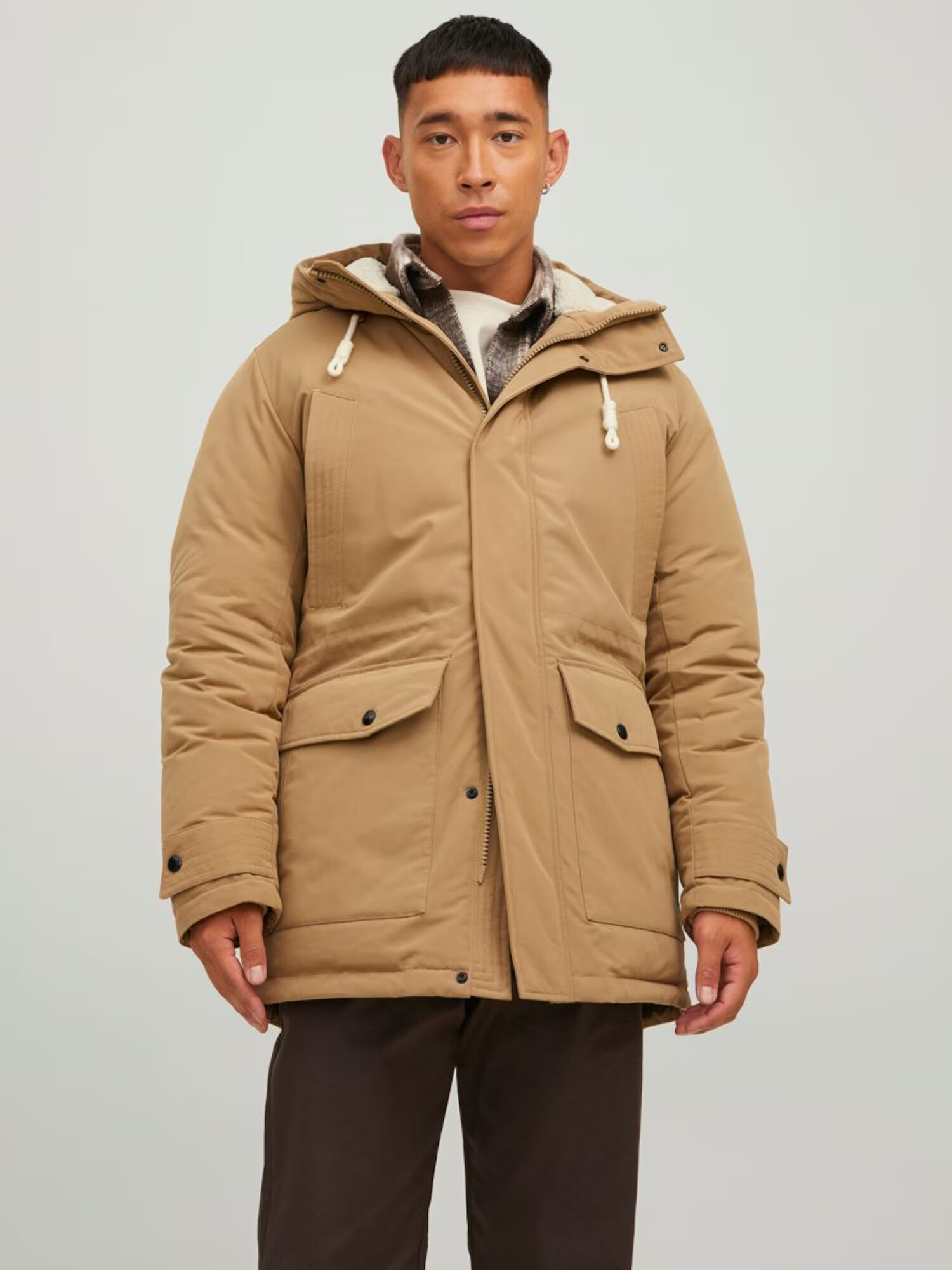 JACK & JONES Parka de iarnă 'Mash' șamoa - Pled.ro