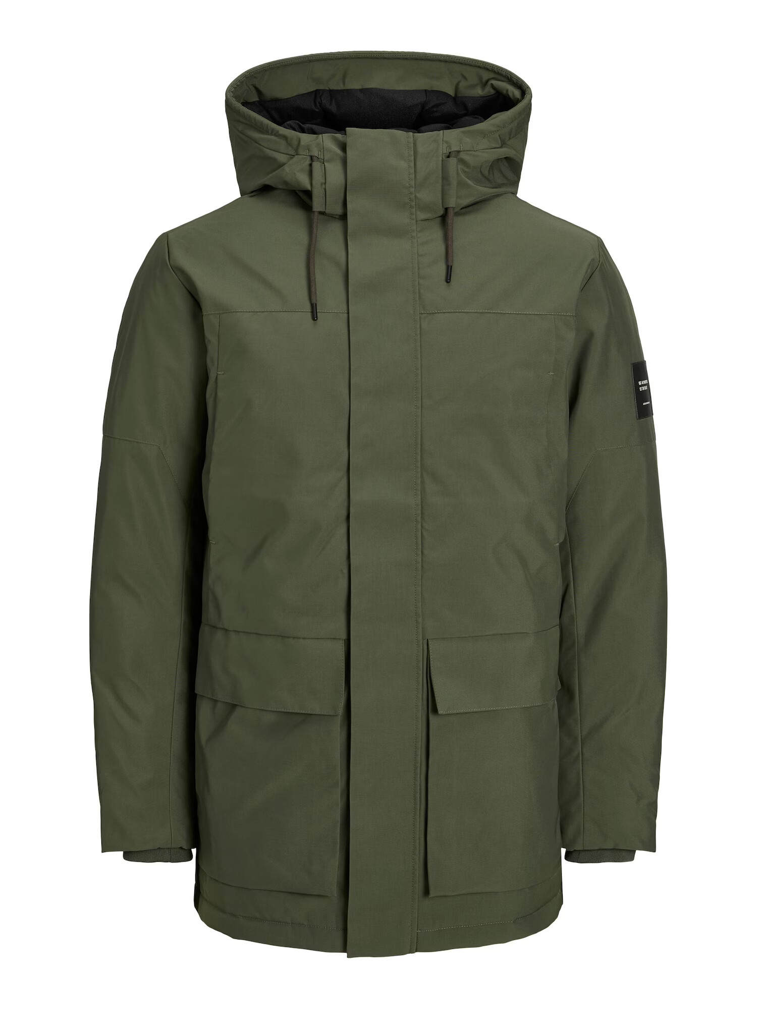 JACK & JONES Parka de iarnă 'Rob' verde închis - Pled.ro