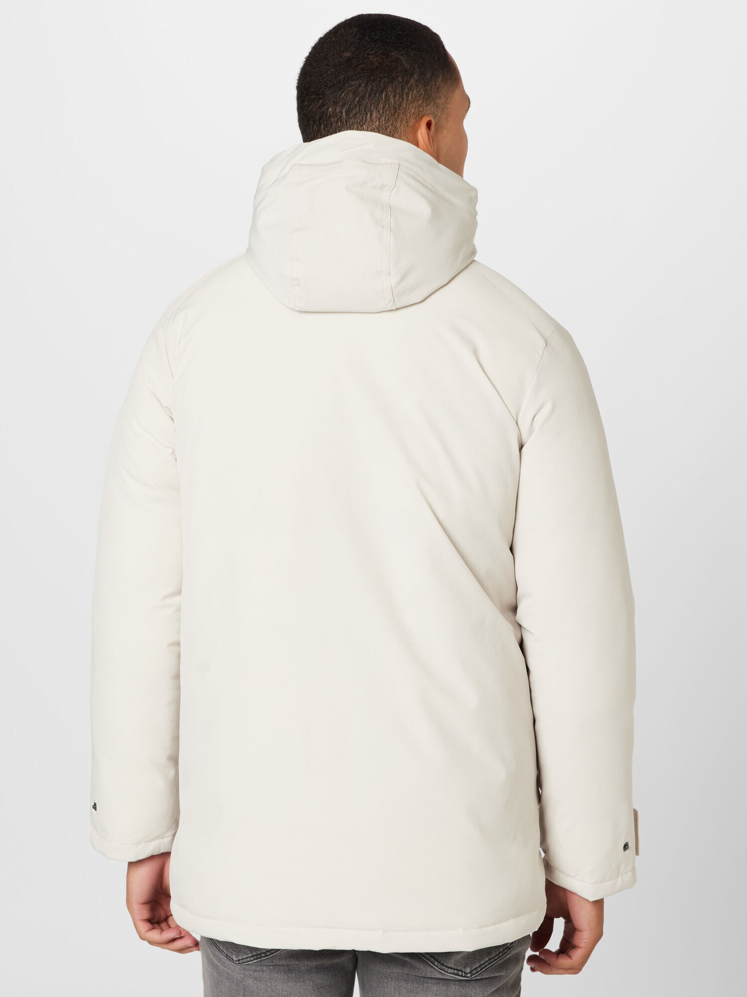 JACK & JONES Parka de iarnă 'Tiko' crem / negru - Pled.ro