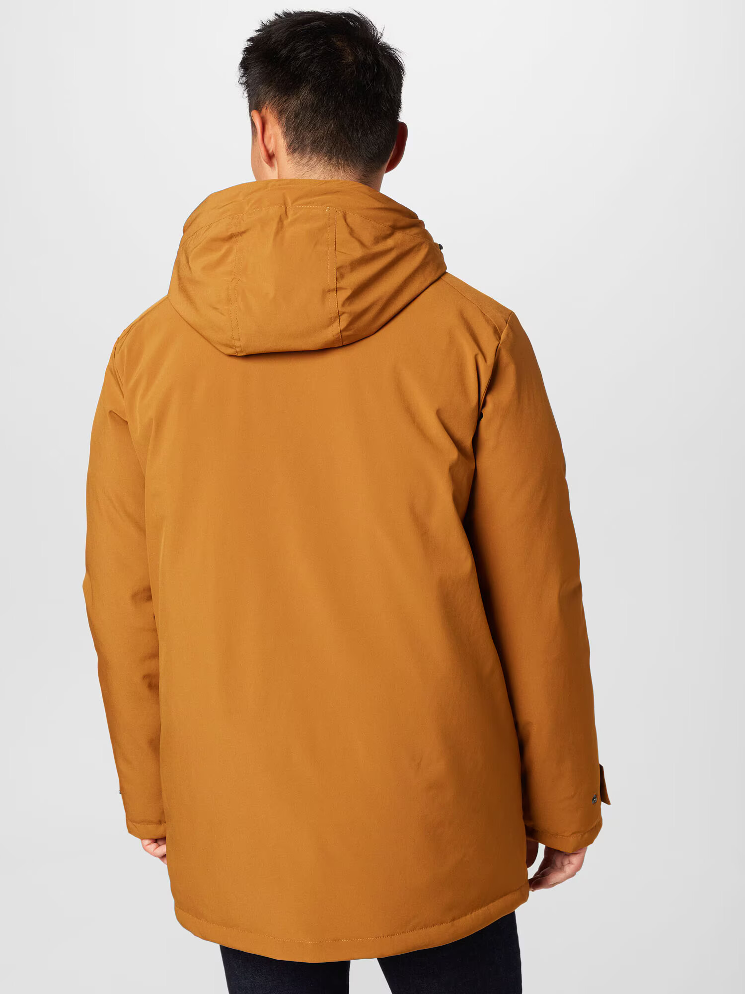 JACK & JONES Parka de iarnă 'Tiko' maro coniac / negru - Pled.ro