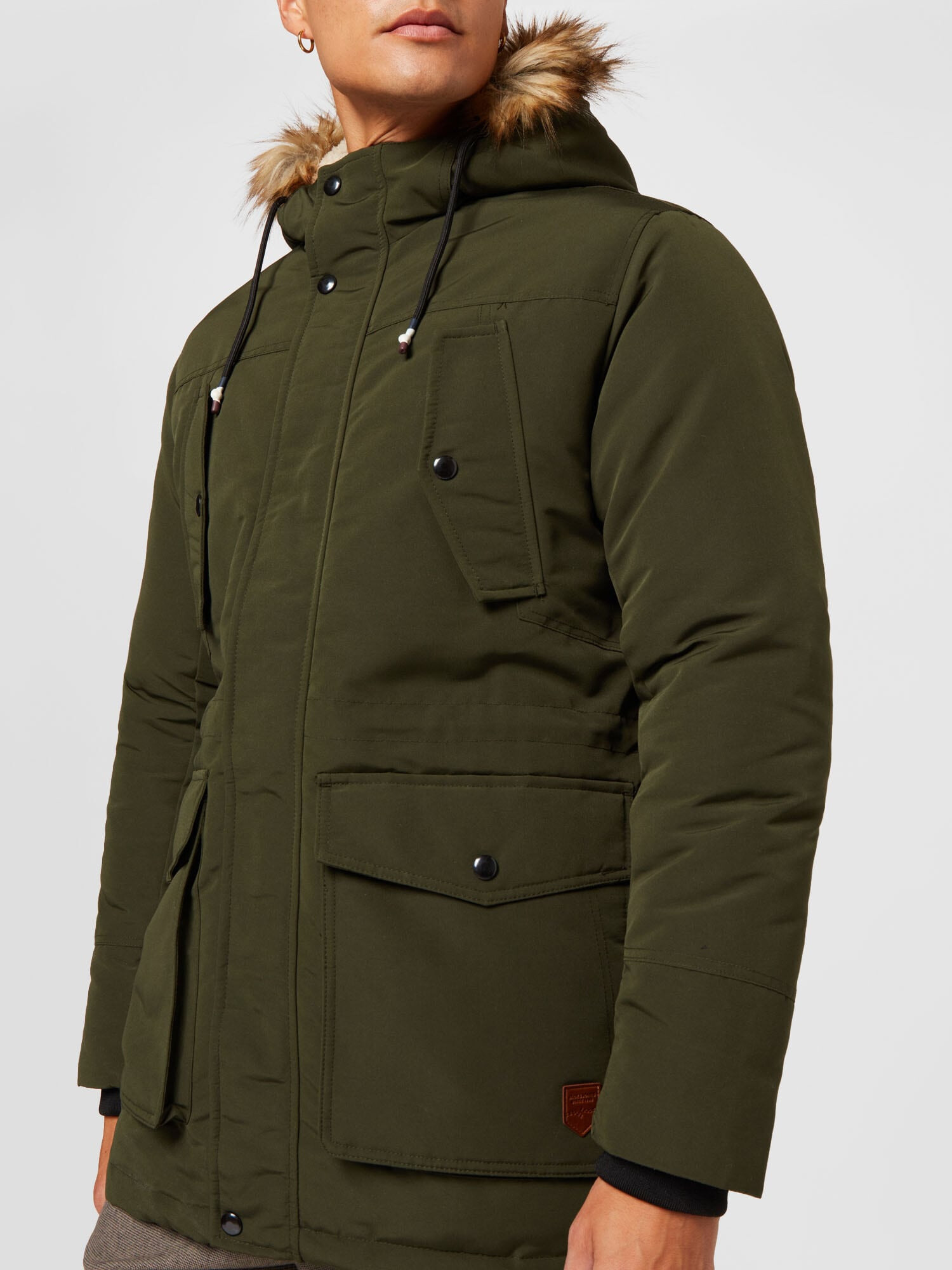 JACK & JONES Parka de iarnă 'TIMO' verde închis - Pled.ro