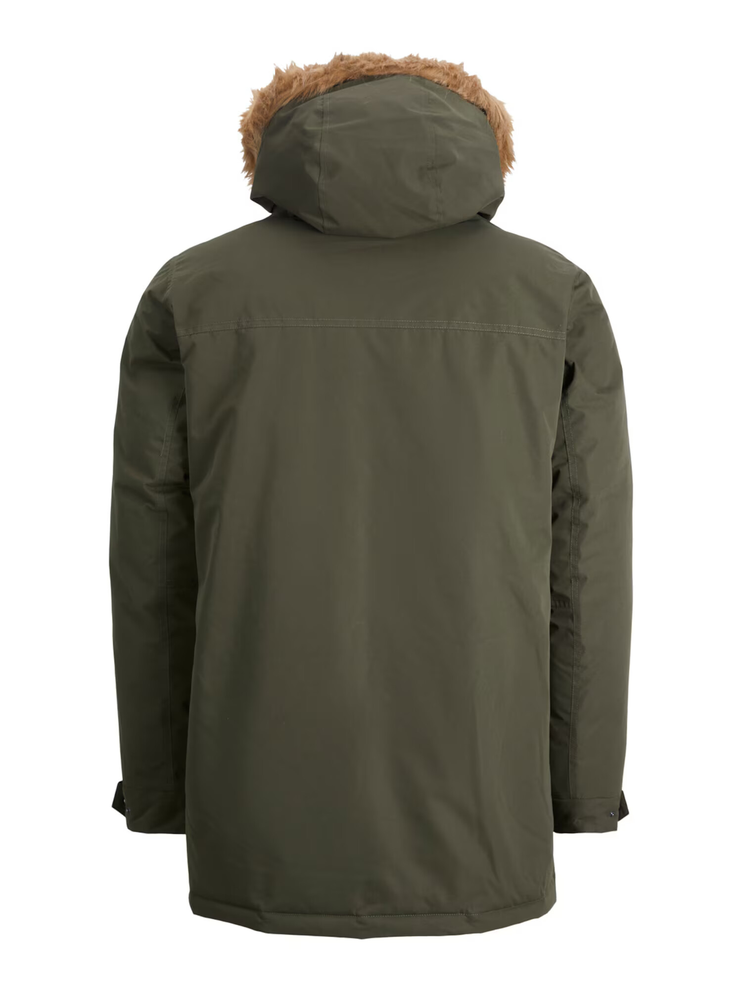 JACK & JONES Parka de iarnă 'Winner' maro deschis / verde pin - Pled.ro