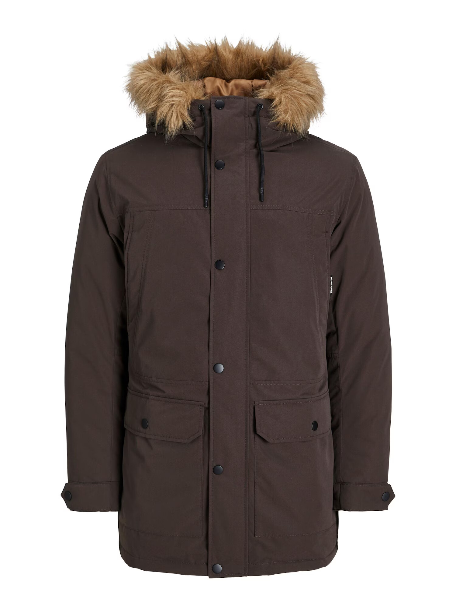 JACK & JONES Parka de iarnă 'Winner' maro închis - Pled.ro