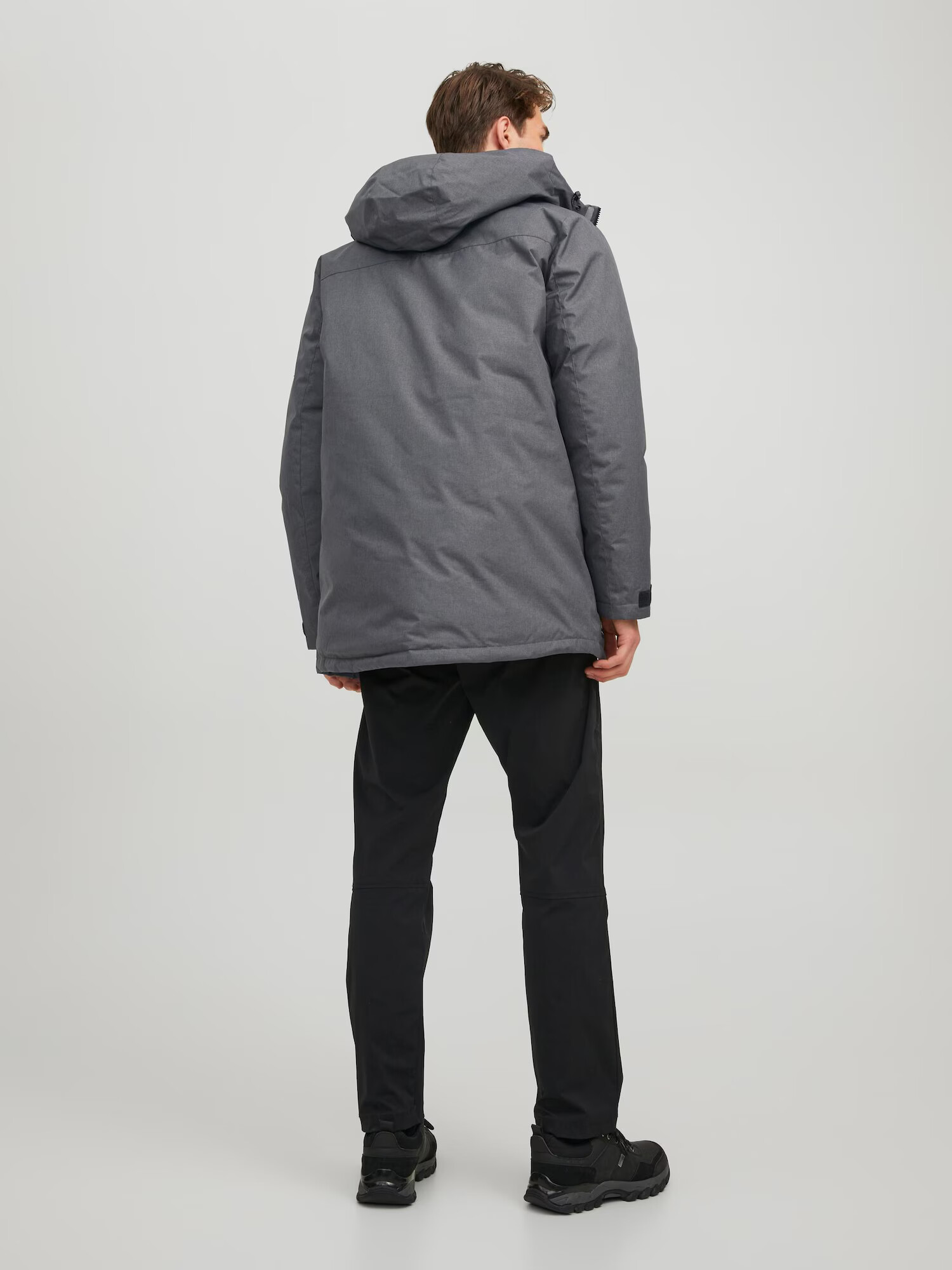 JACK & JONES Parka de primăvară-toamnă 'Bach' gri bazalt - Pled.ro