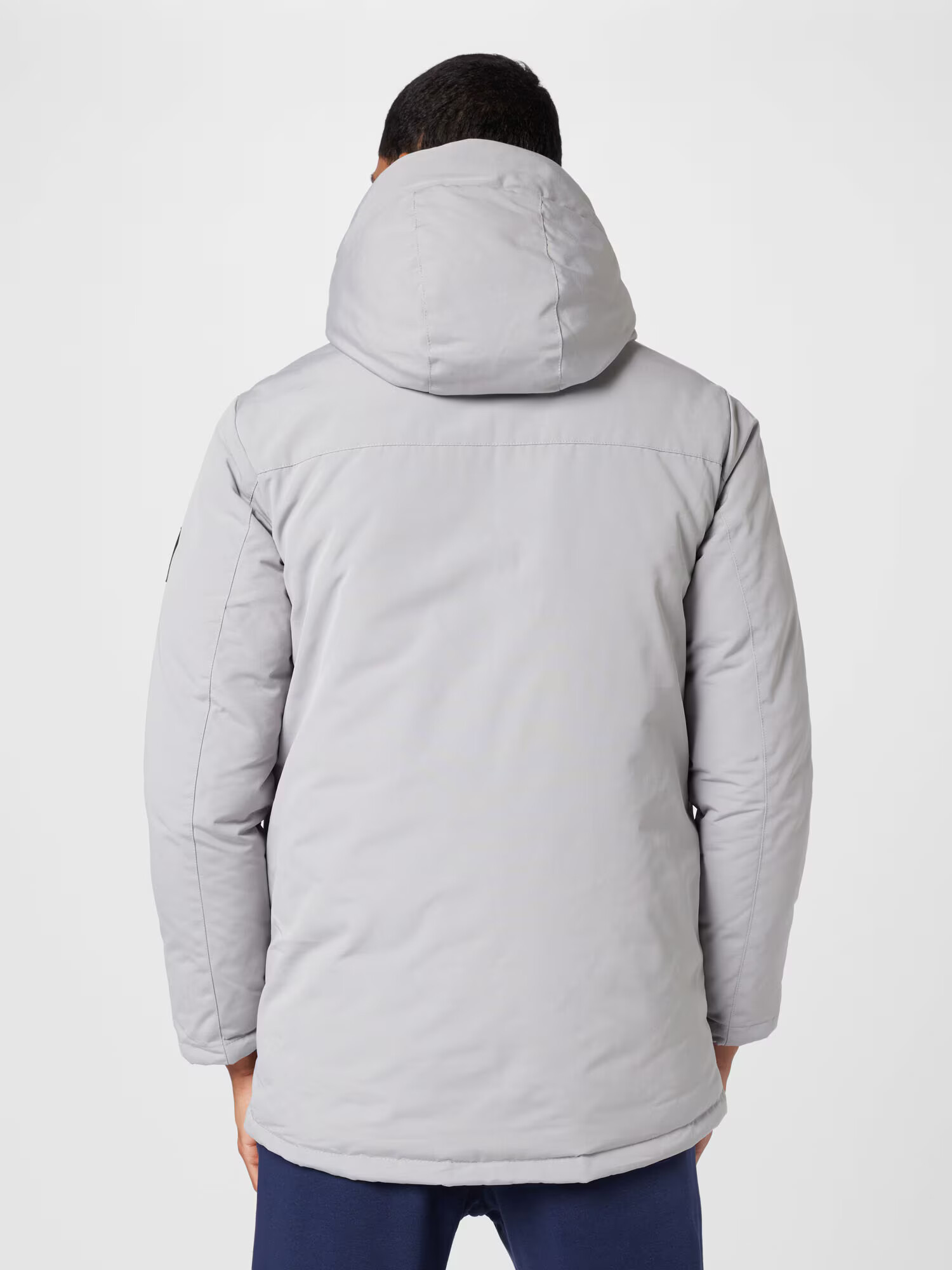 JACK & JONES Parka de primăvară-toamnă 'BACH' gri deschis / negru - Pled.ro