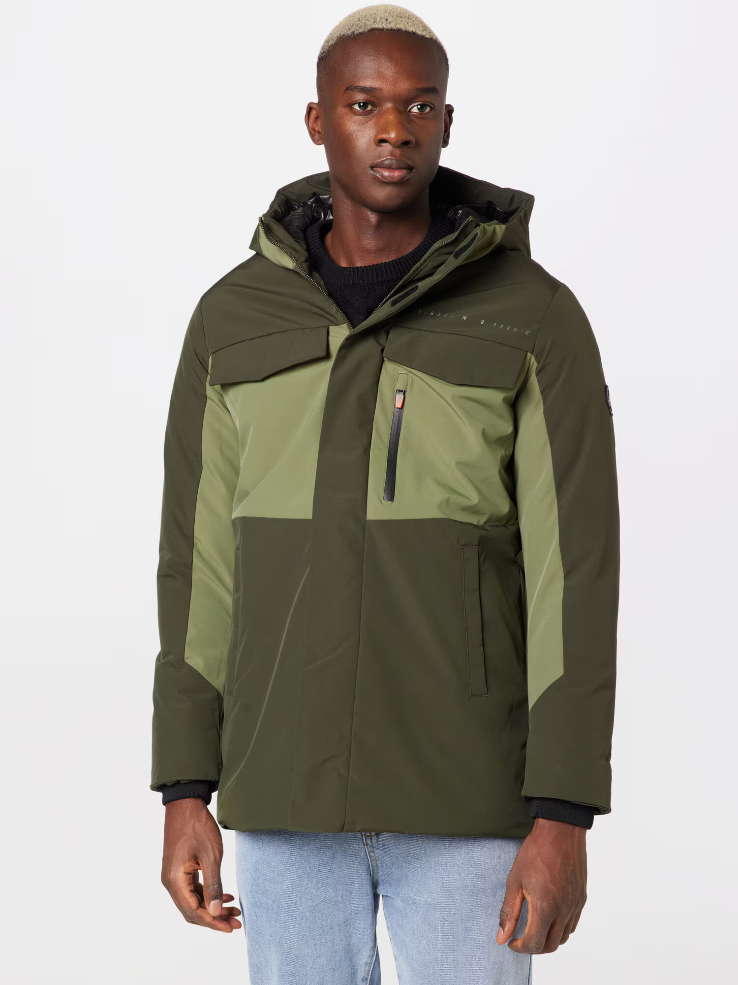 JACK & JONES Parka de primăvară-toamnă 'FRIDAY' kaki / verde pastel - Pled.ro