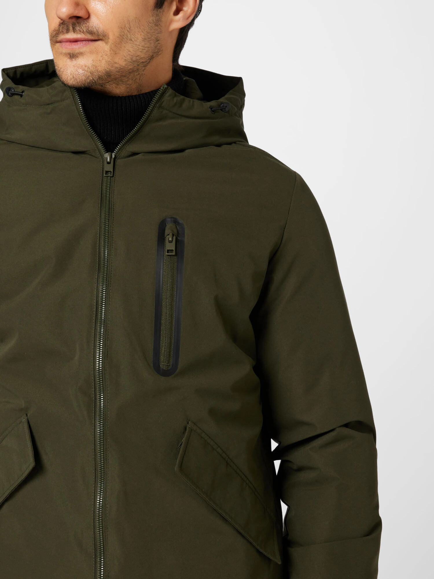 JACK & JONES Parka de primăvară-toamnă 'Jordan' oliv - Pled.ro