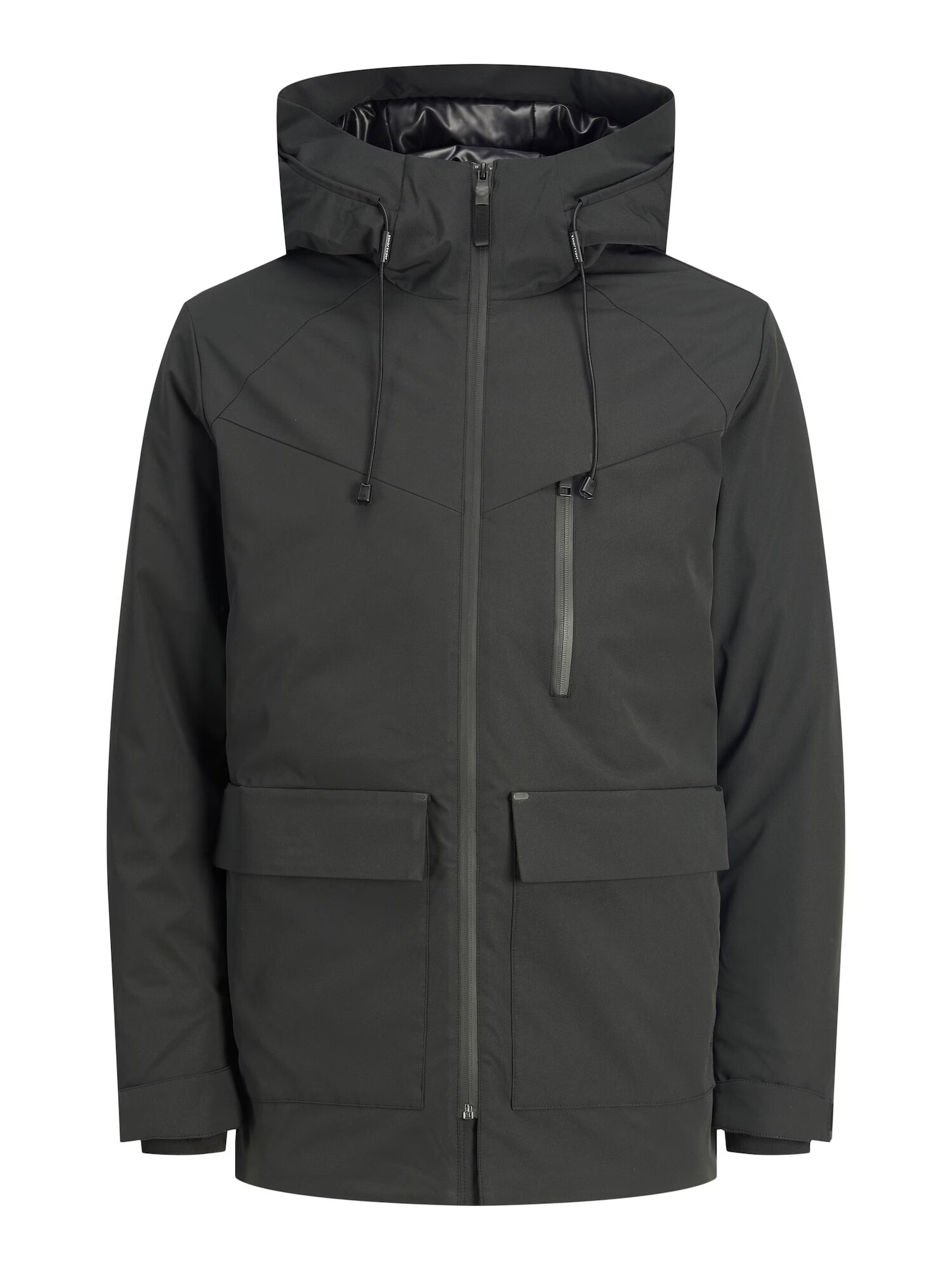 JACK & JONES Parka de primăvară-toamnă 'KAISER' negru - Pled.ro