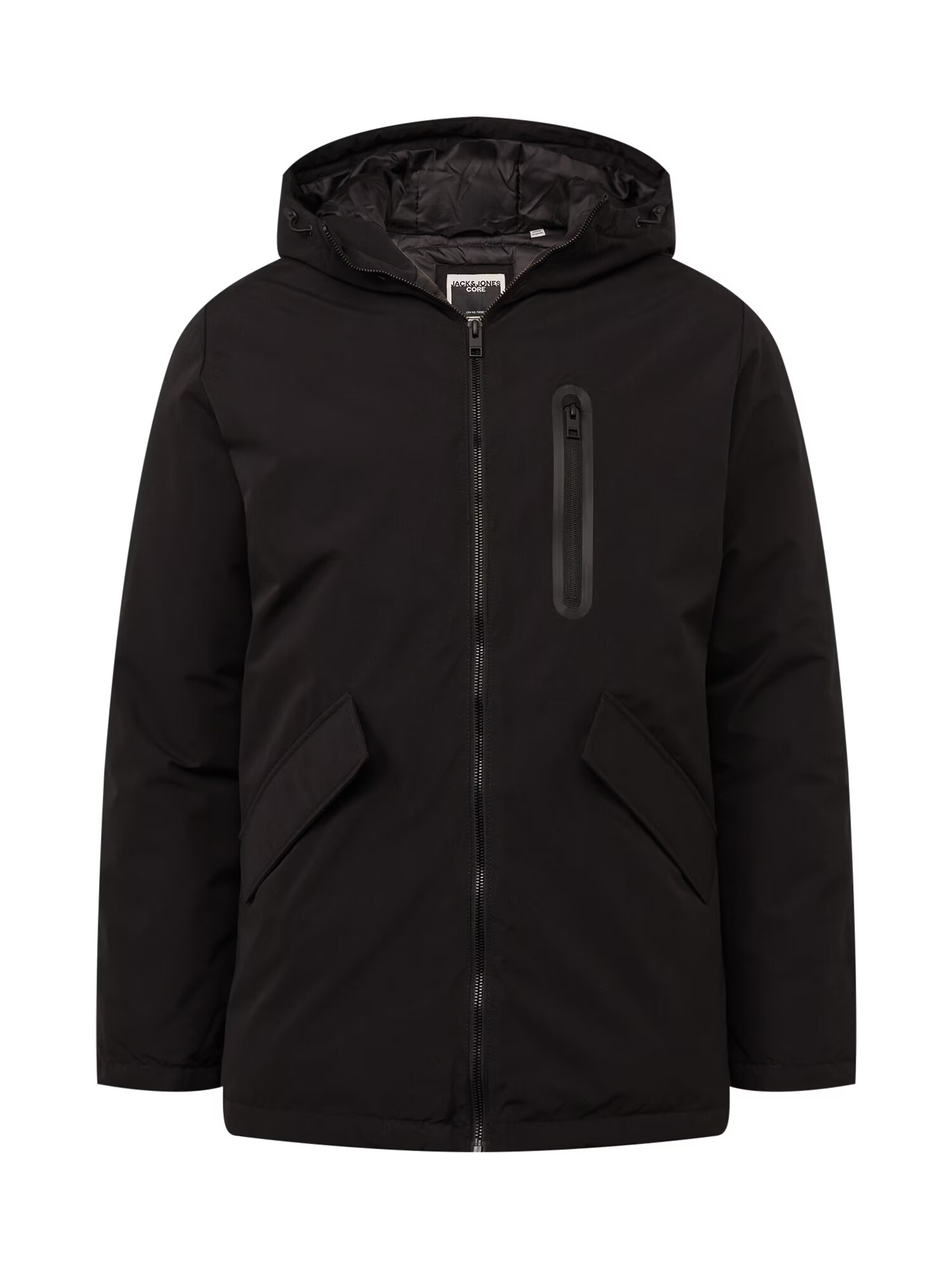 JACK & JONES Parka de primăvară-toamnă negru - Pled.ro