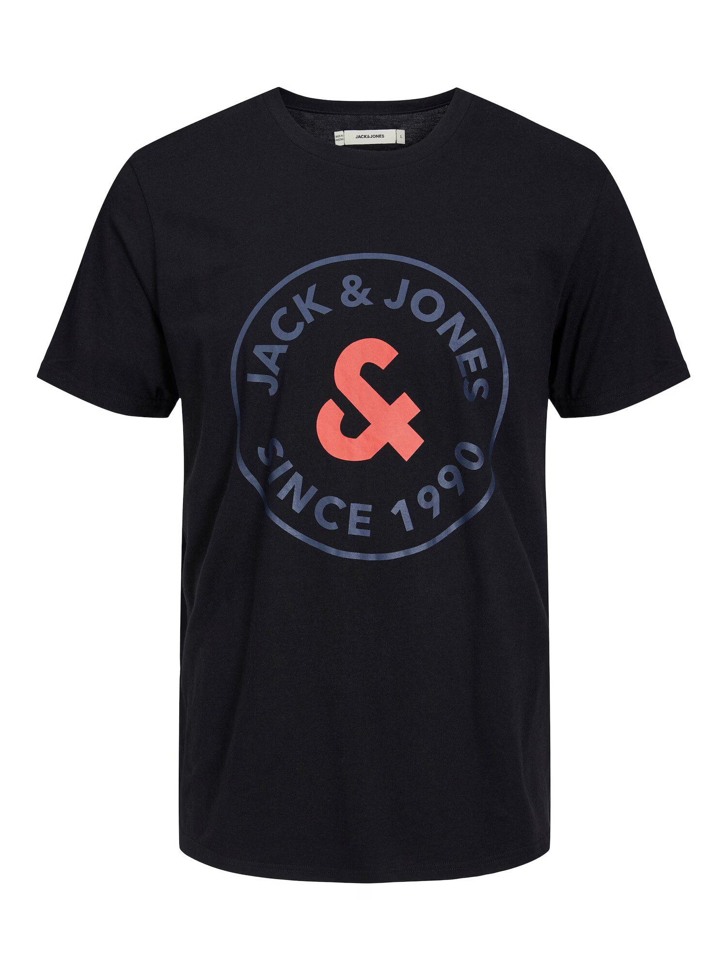 JACK & JONES Pijama scurtă 'AARON' gri grafit / corai / negru - Pled.ro