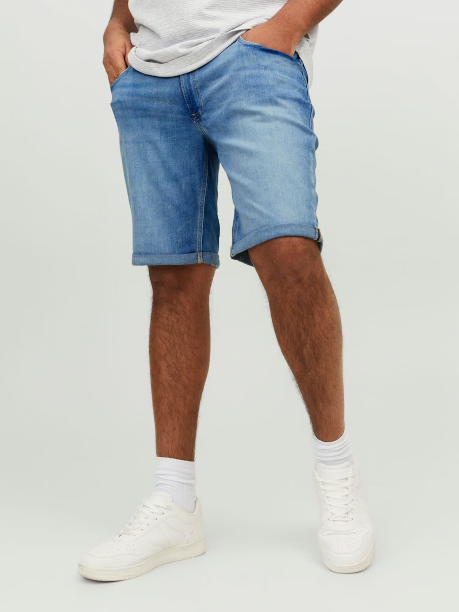 Jack & Jones Plus Jeans albastru denim - Pled.ro