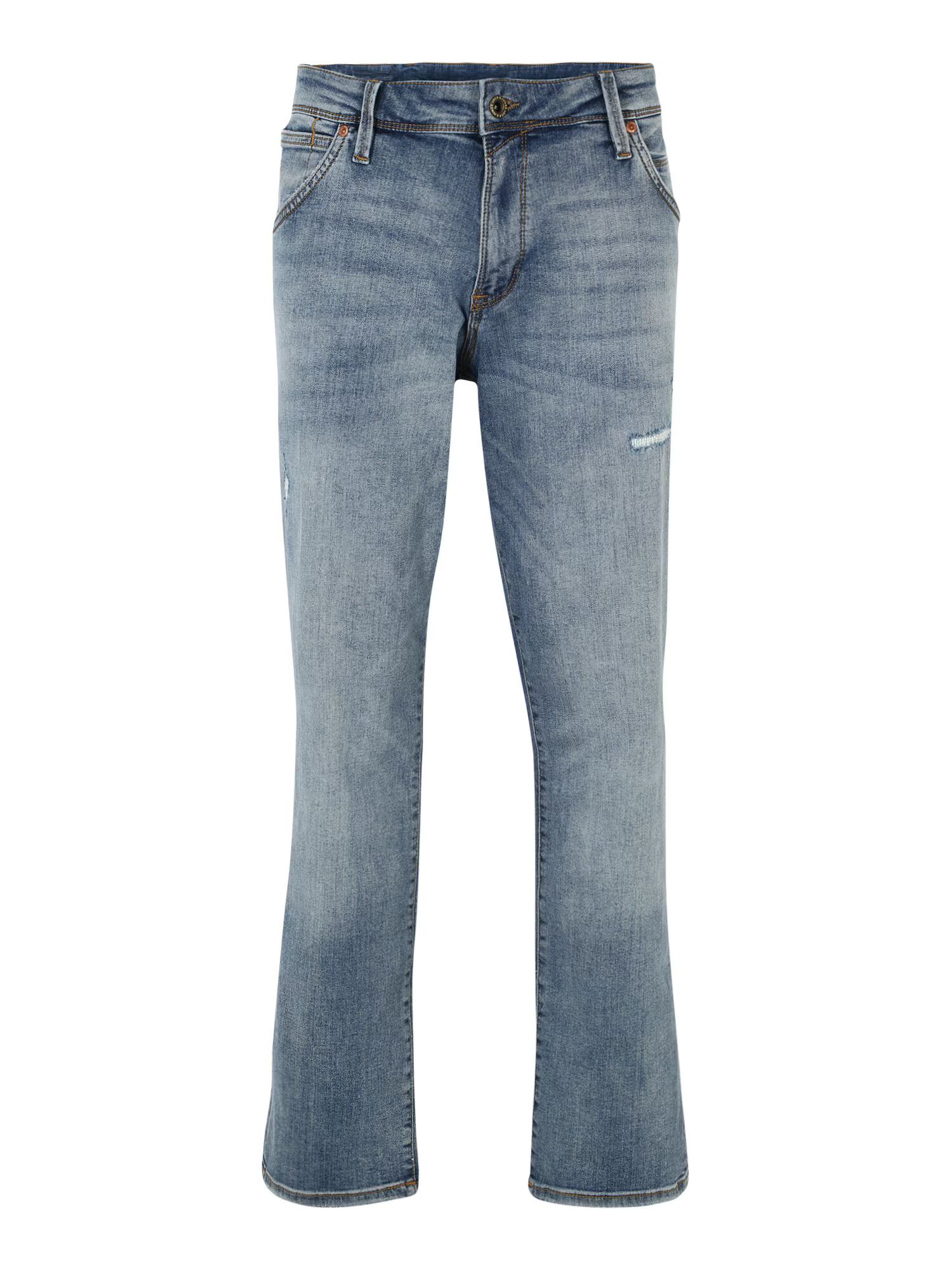 Jack & Jones Plus Jeans 'Glenn' albastru deschis - Pled.ro