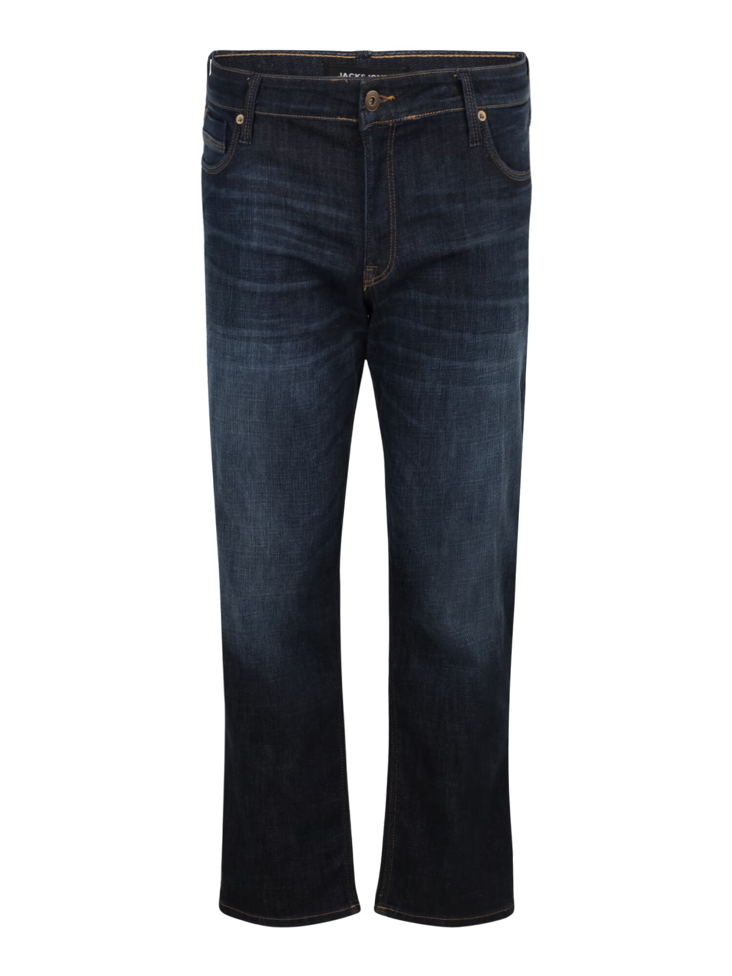 Jack & Jones Plus Jeans 'Mike' albastru închis - Pled.ro