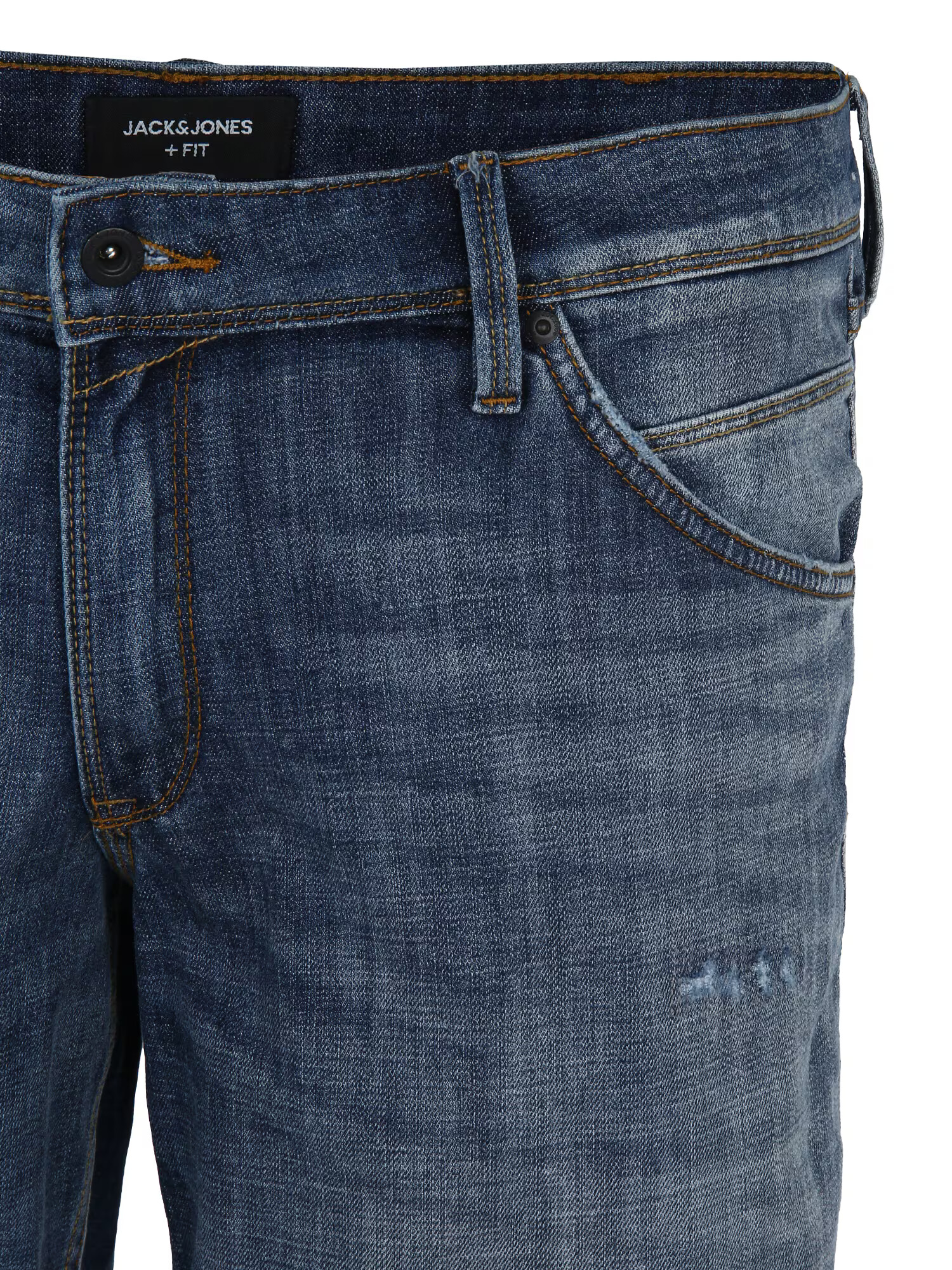 Jack & Jones Plus Jeans 'RICK FOX' albastru denim - Pled.ro