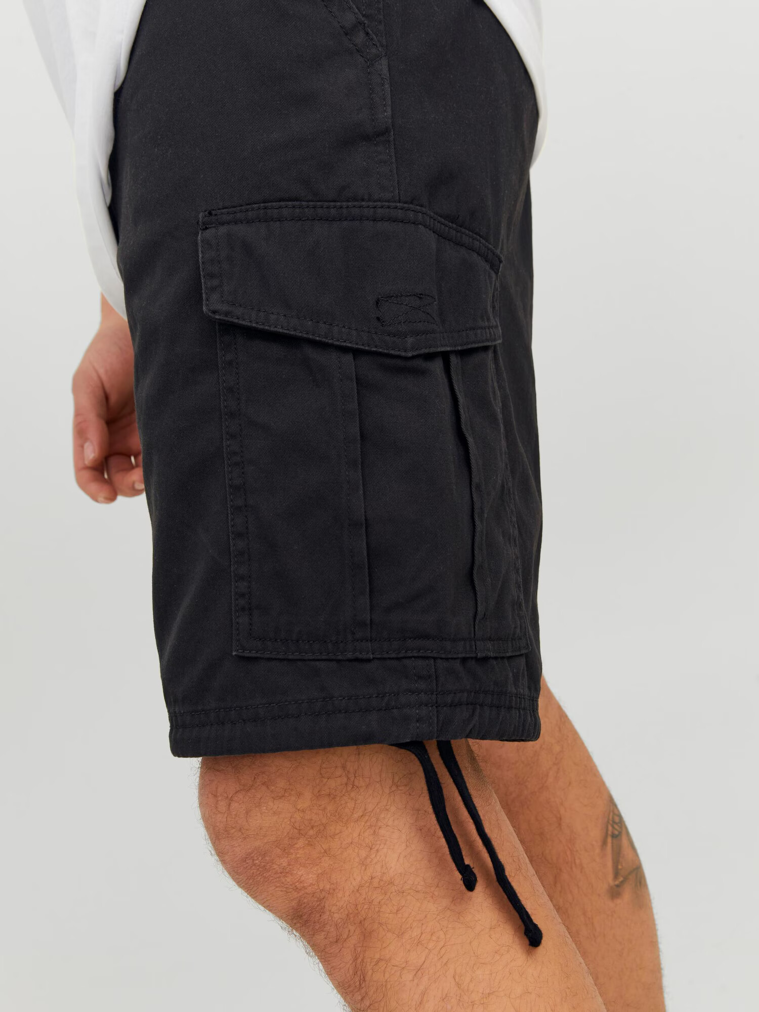 Jack & Jones Plus Pantaloni cu buzunare 'MARLEY' negru - Pled.ro