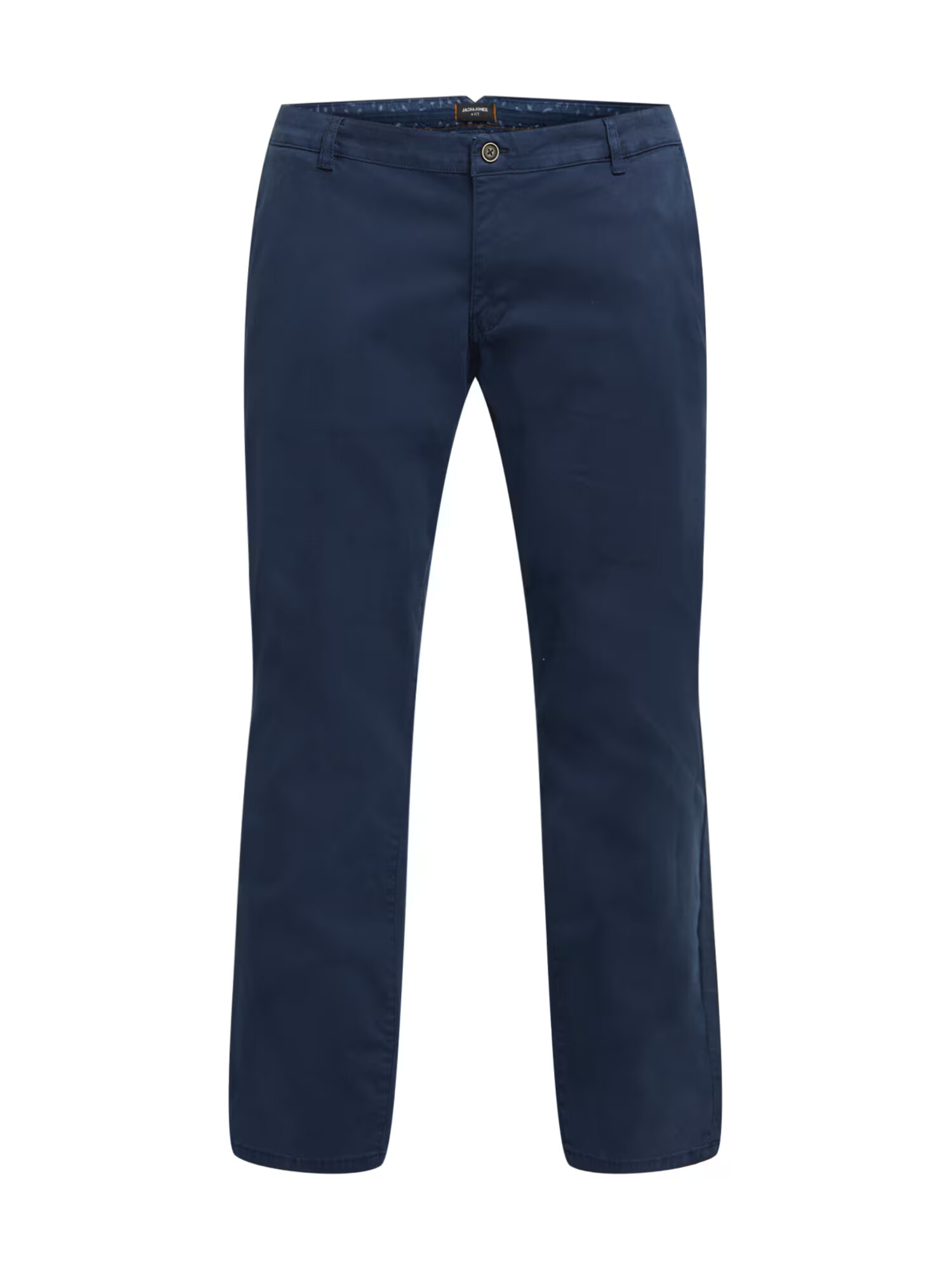 Jack & Jones Plus Pantaloni eleganți albastru închis - Pled.ro