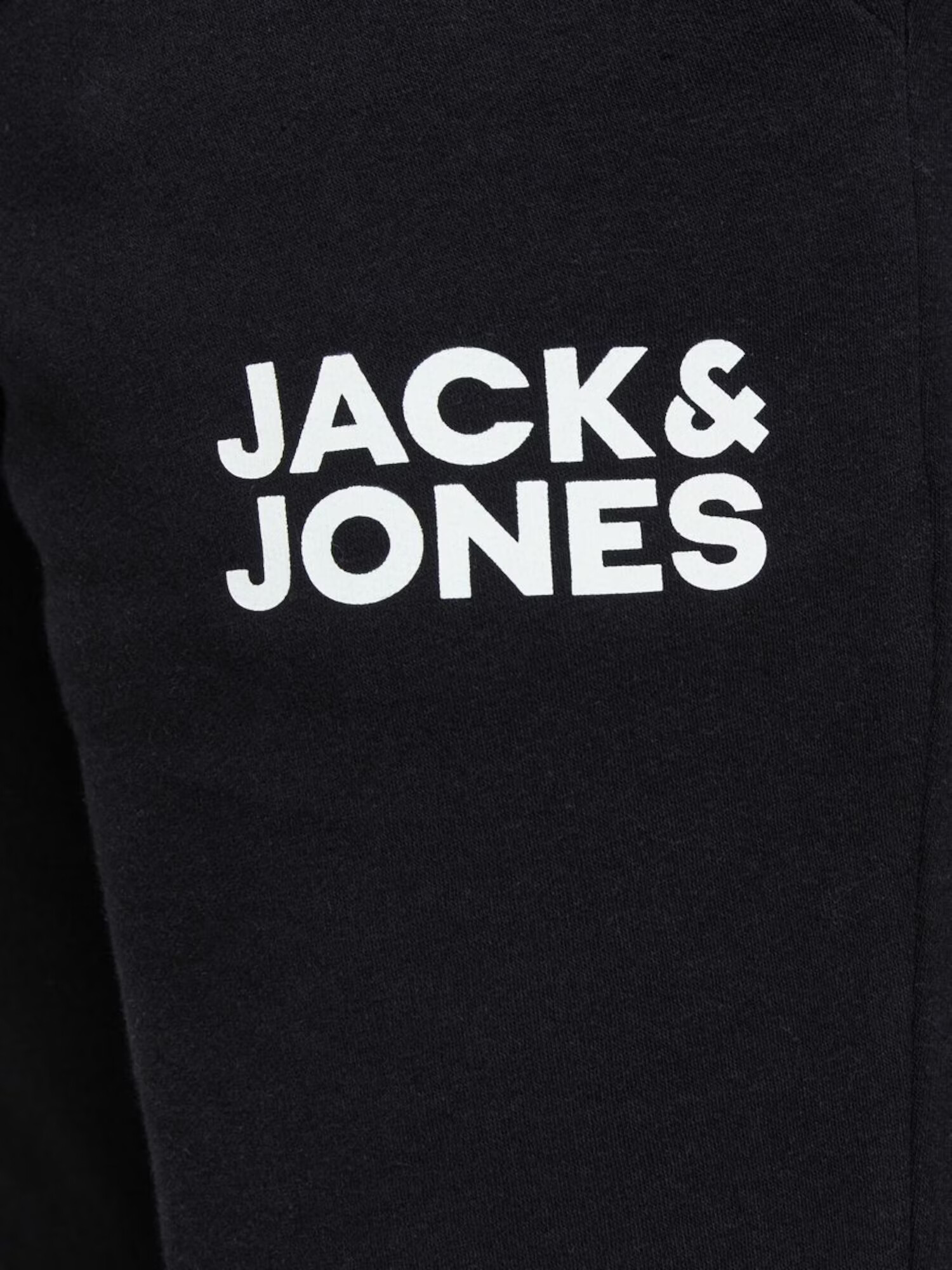 Jack & Jones Plus Pantaloni negru / alb - Pled.ro