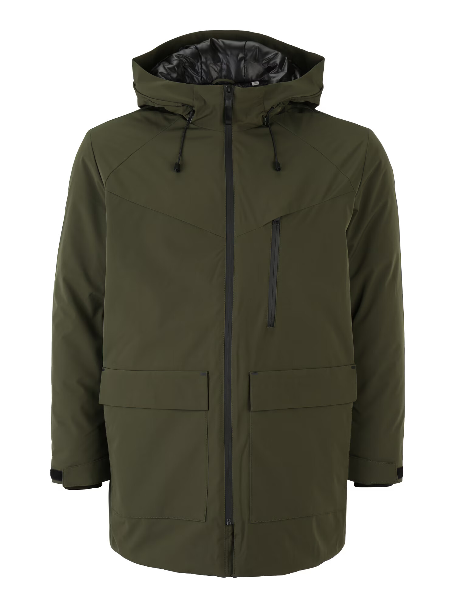 Jack & Jones Plus Parka de iarnă 'KAISER' verde pin - Pled.ro