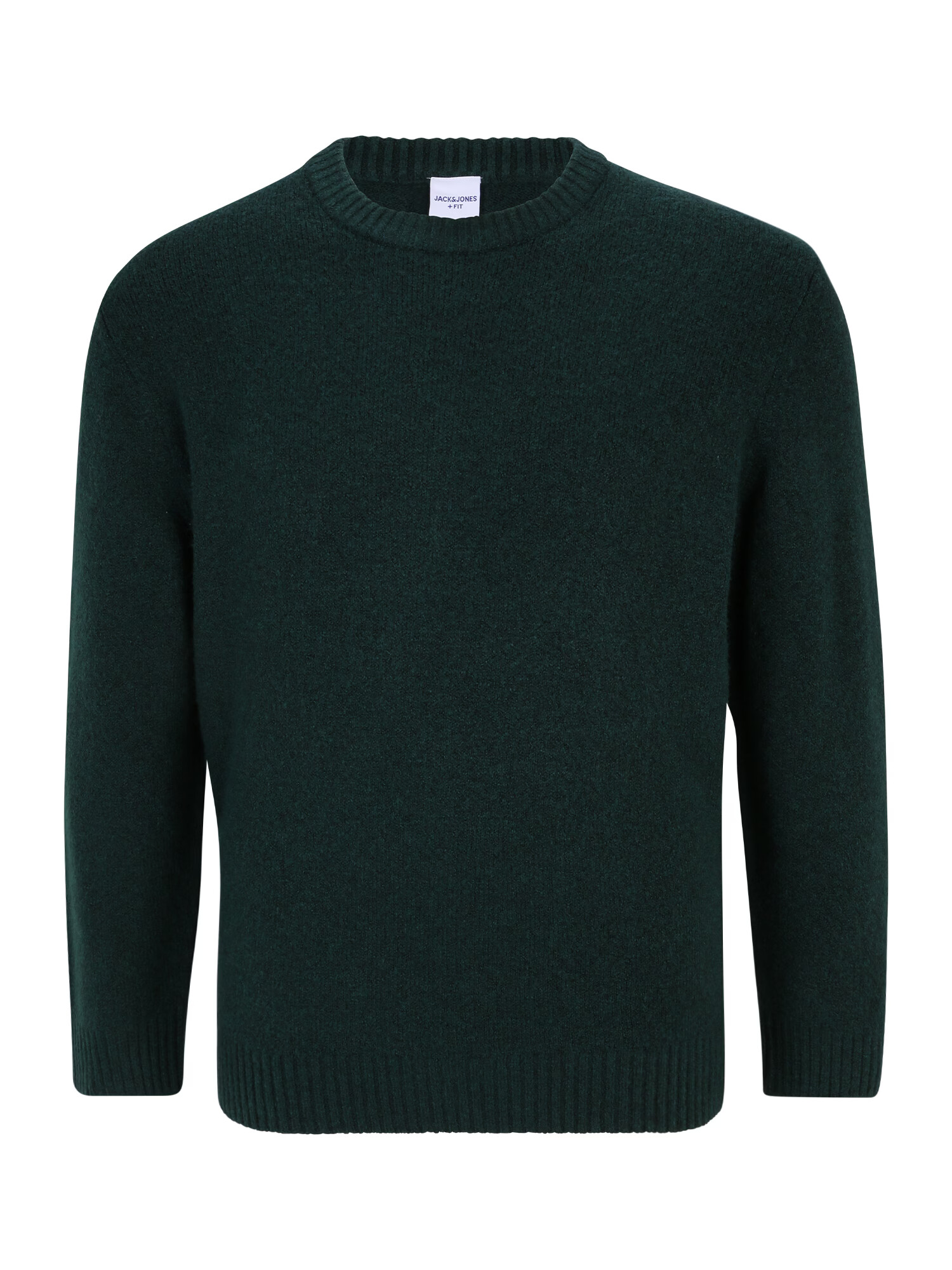 Jack & Jones Plus Pulover 'Ollie' verde pin - Pled.ro