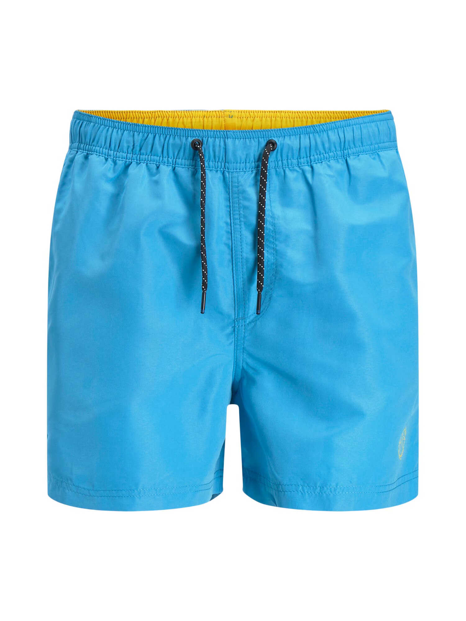 Jack & Jones Plus Șorturi de baie azuriu / galben citron - Pled.ro