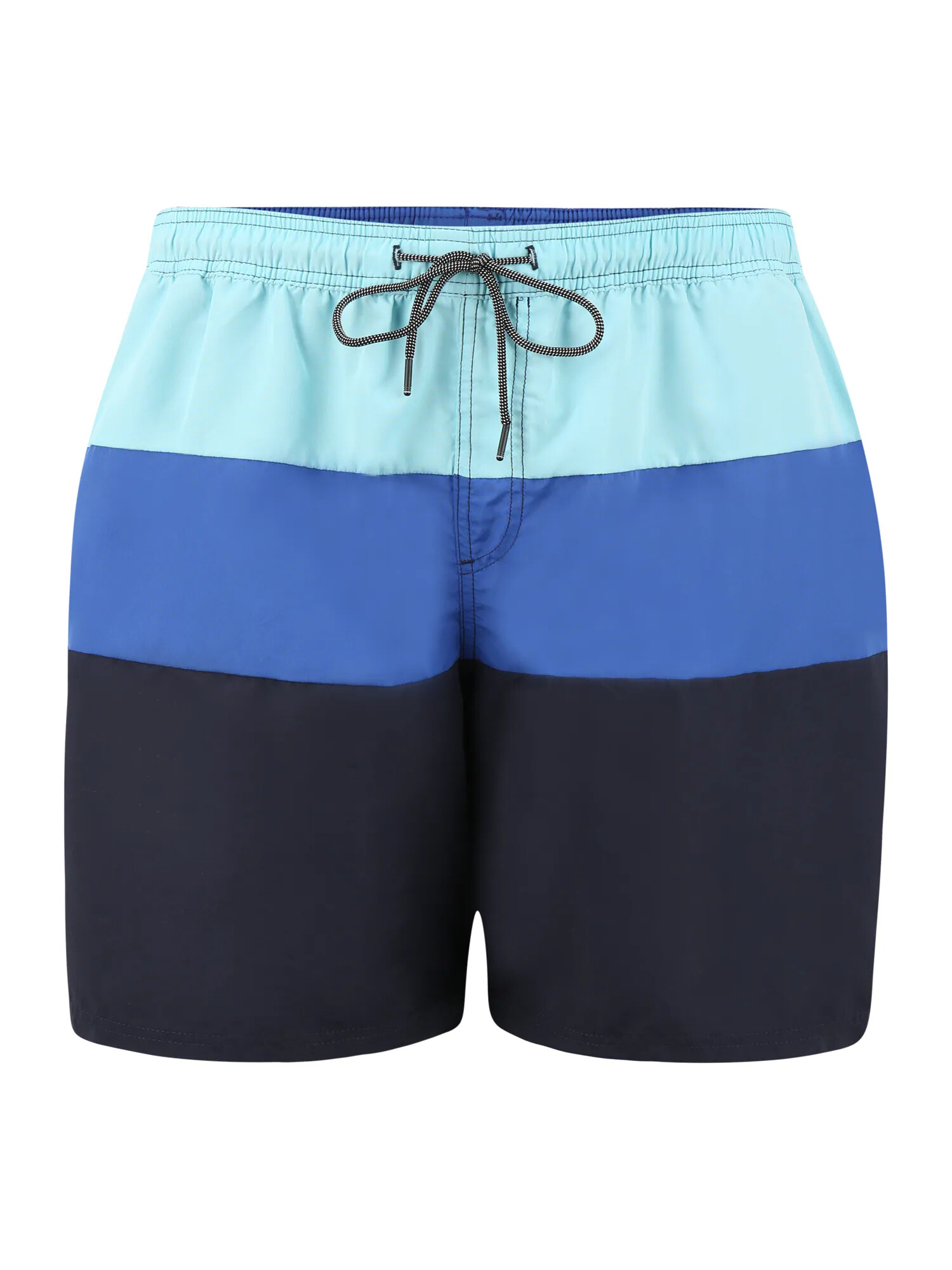 Jack & Jones Plus Șorturi de baie 'BALI' bleumarin / azuriu / verde mentă - Pled.ro