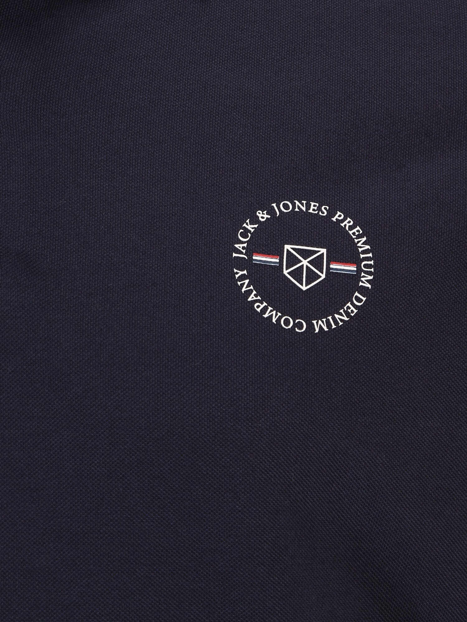 Jack & Jones Plus Tricou albastru închis / roșu / alb - Pled.ro