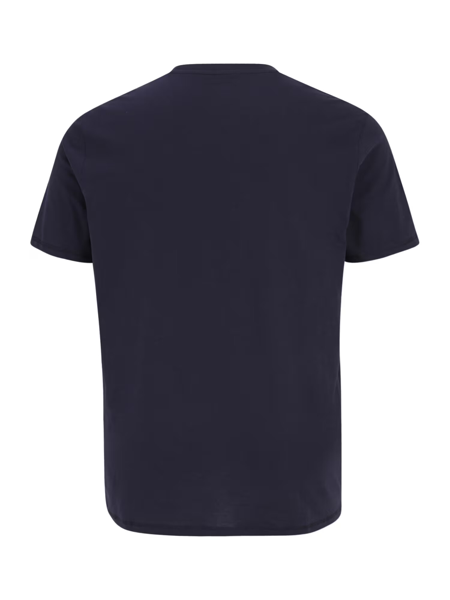 Jack & Jones Plus Tricou 'BLACK TEE' bleumarin / gri / portocaliu / negru - Pled.ro