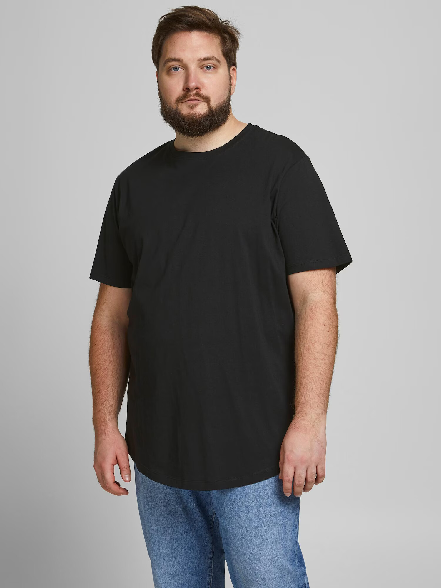 Jack & Jones Plus Tricou 'Noa' negru - Pled.ro