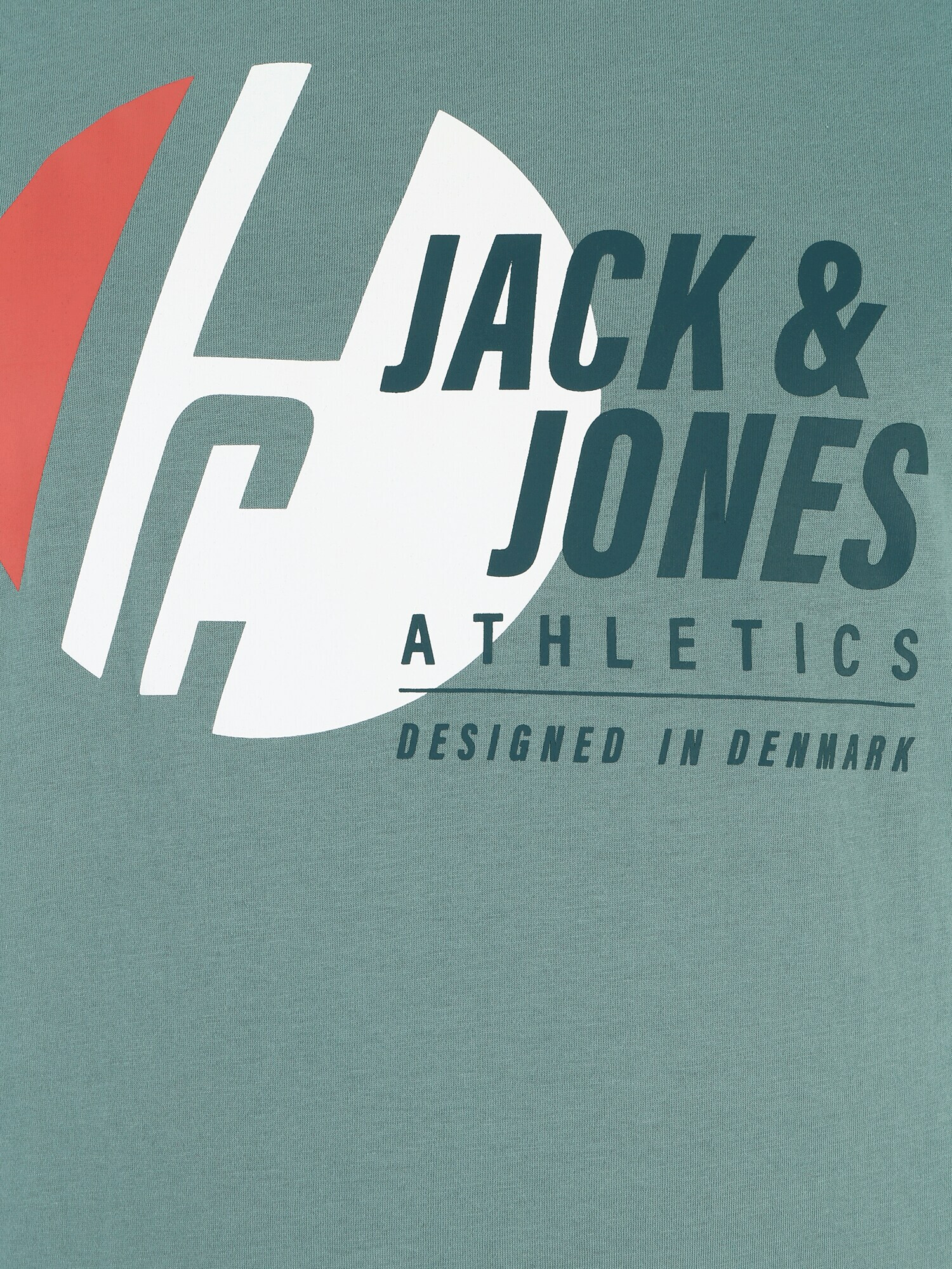 Jack & Jones Plus Tricou 'SPRING' albastru închis / verde jad / roșu / alb - Pled.ro