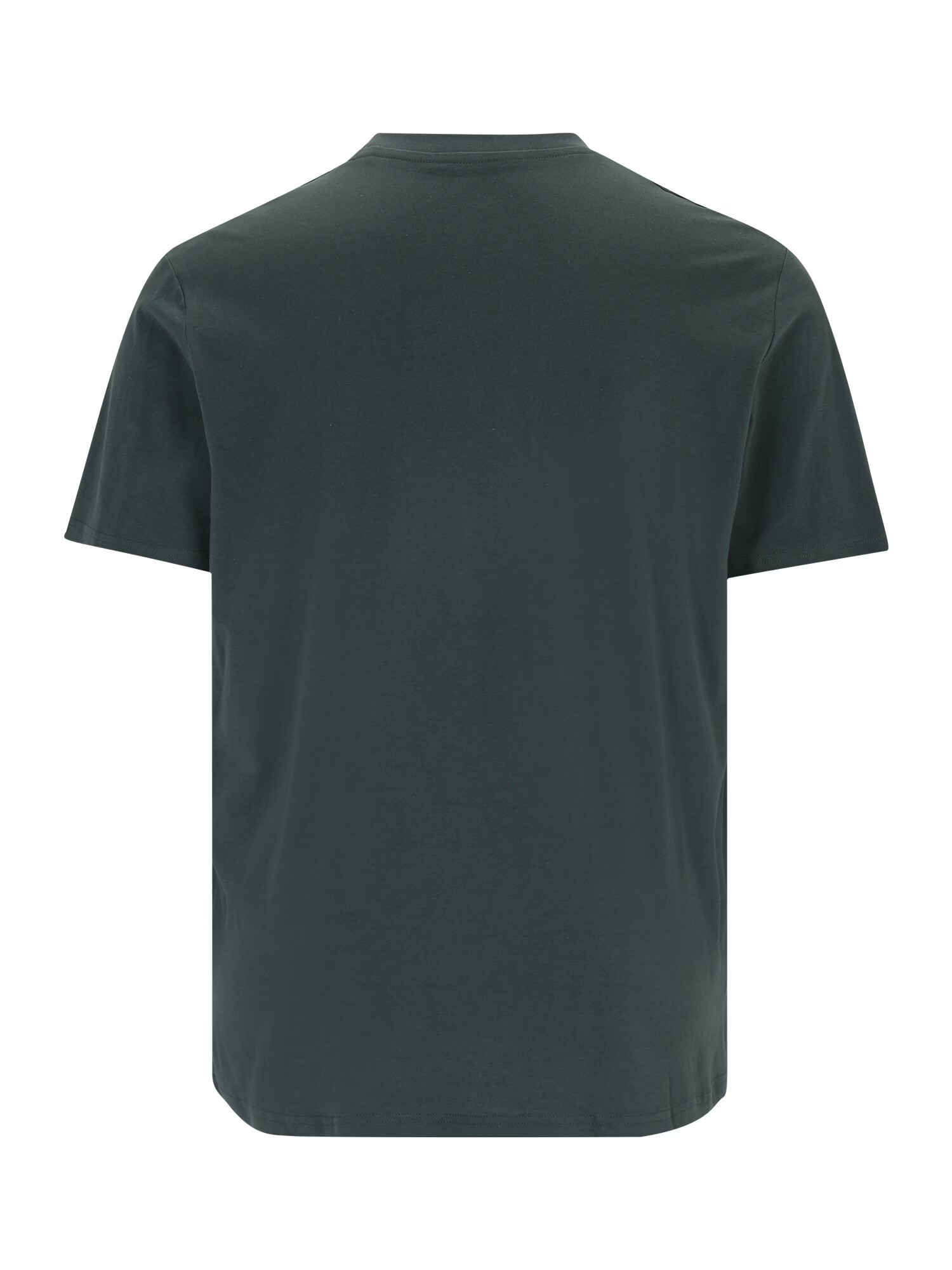 Jack & Jones Plus Tricou 'SYMBOL' verde închis / alb - Pled.ro