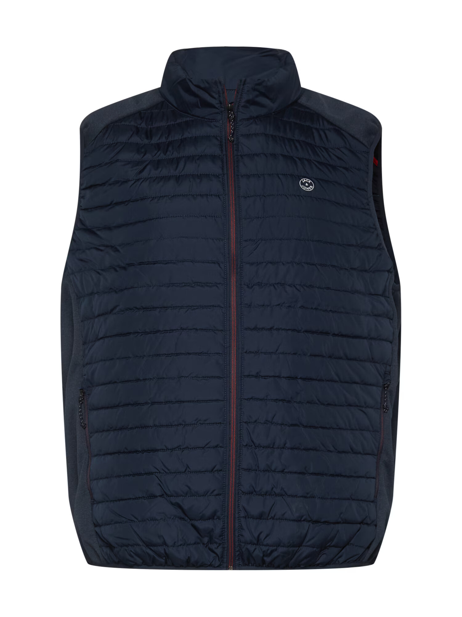 Jack & Jones Plus Vestă bleumarin / gri deschis - Pled.ro