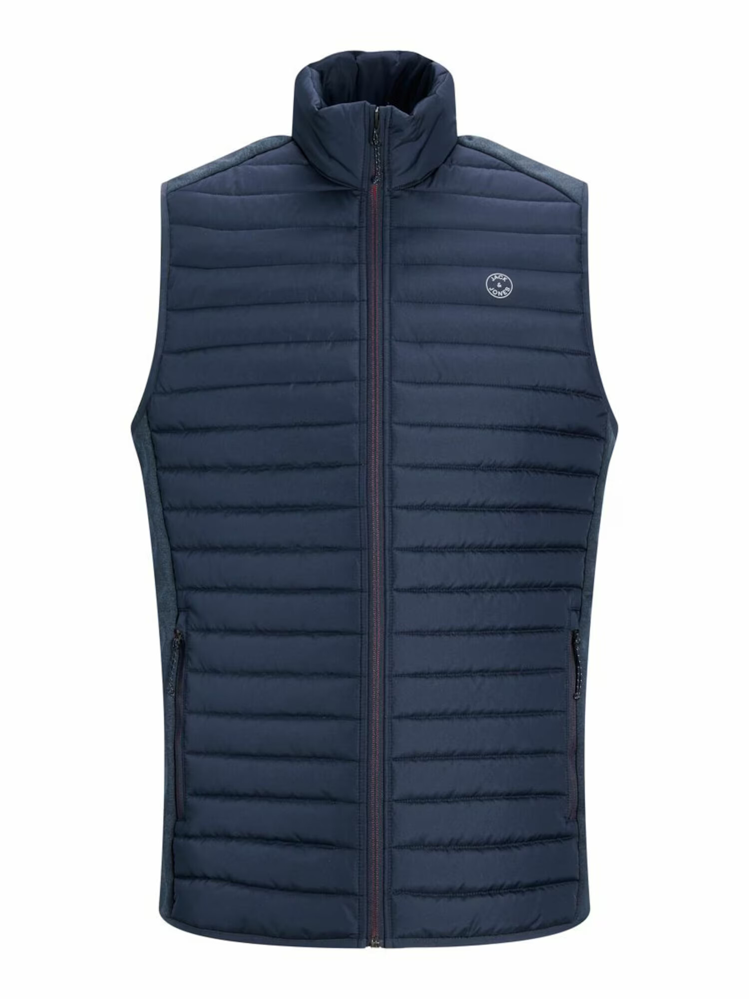 Jack & Jones Plus Vestă bleumarin / gri deschis - Pled.ro